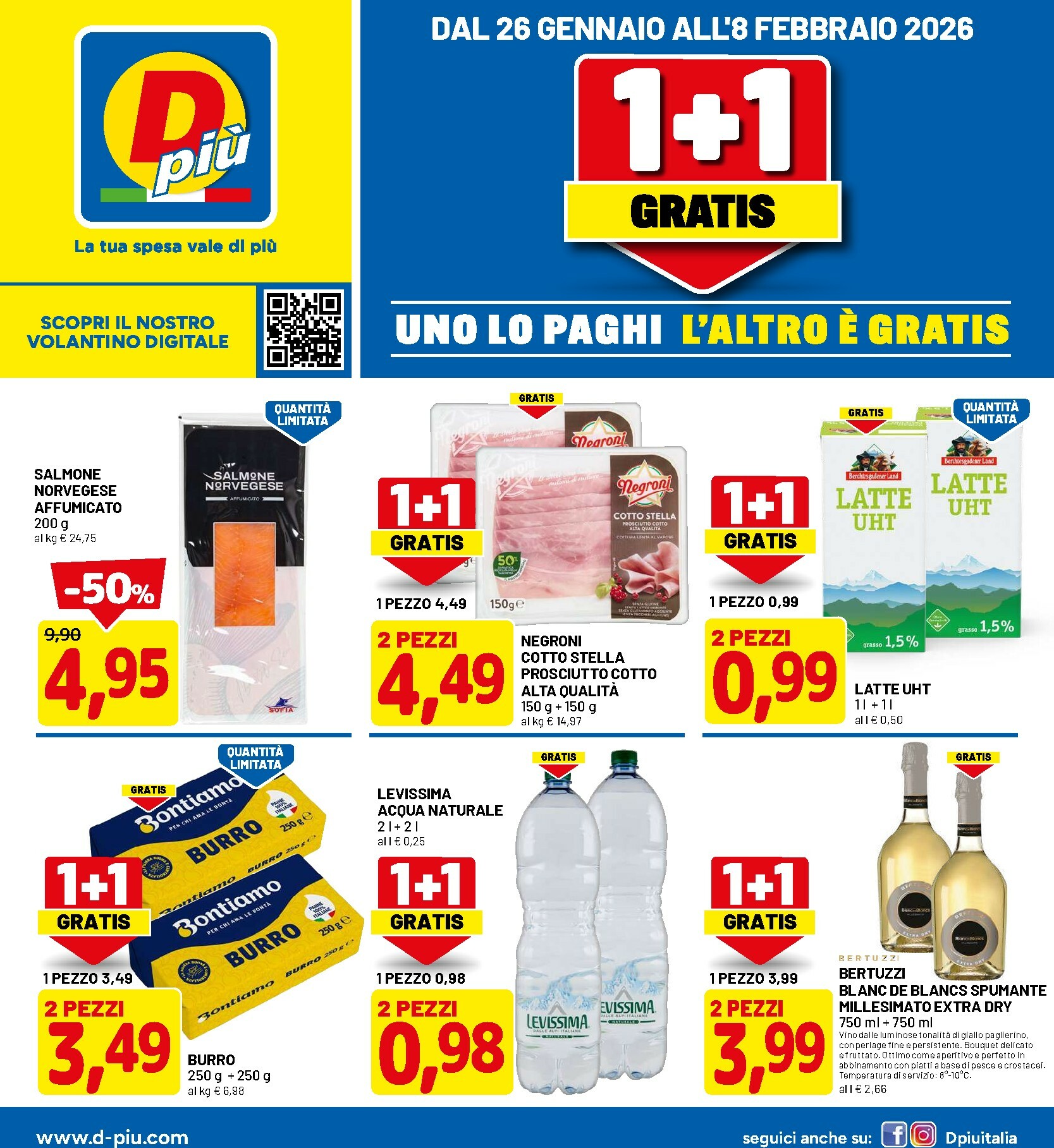 Volantino DPiù valido dal 26/01 al 08/02