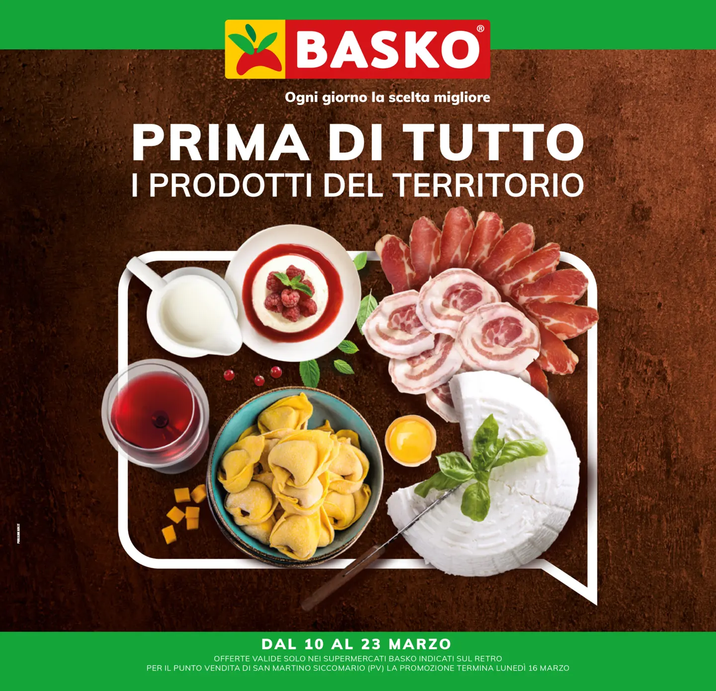 Volantino Basko - Localismo Piacentino e pavese valido dal 10/03/2026 al 23/03/2026