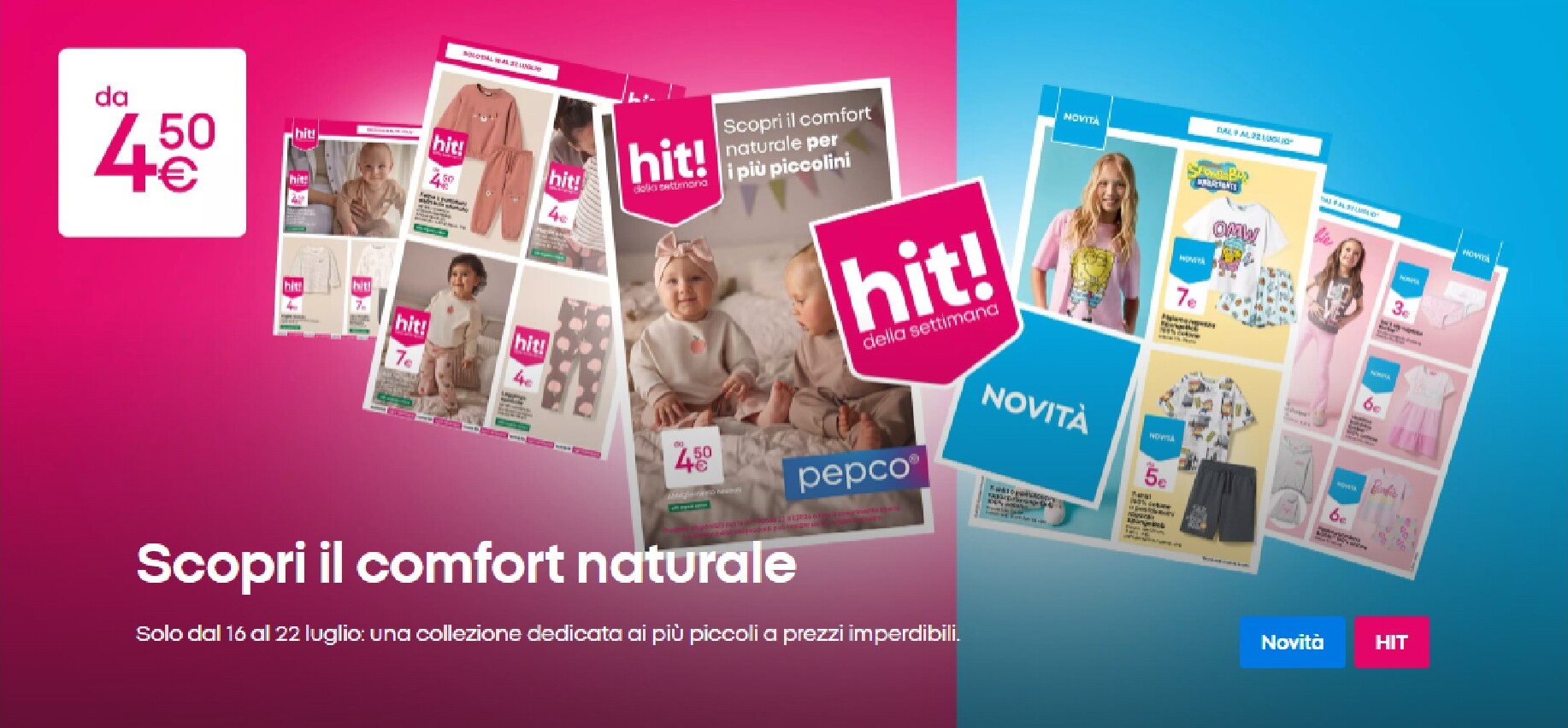 Volantino attuale di Pepco valido dal giovedì 16/07/2026 al mercoledì 22/07/2026