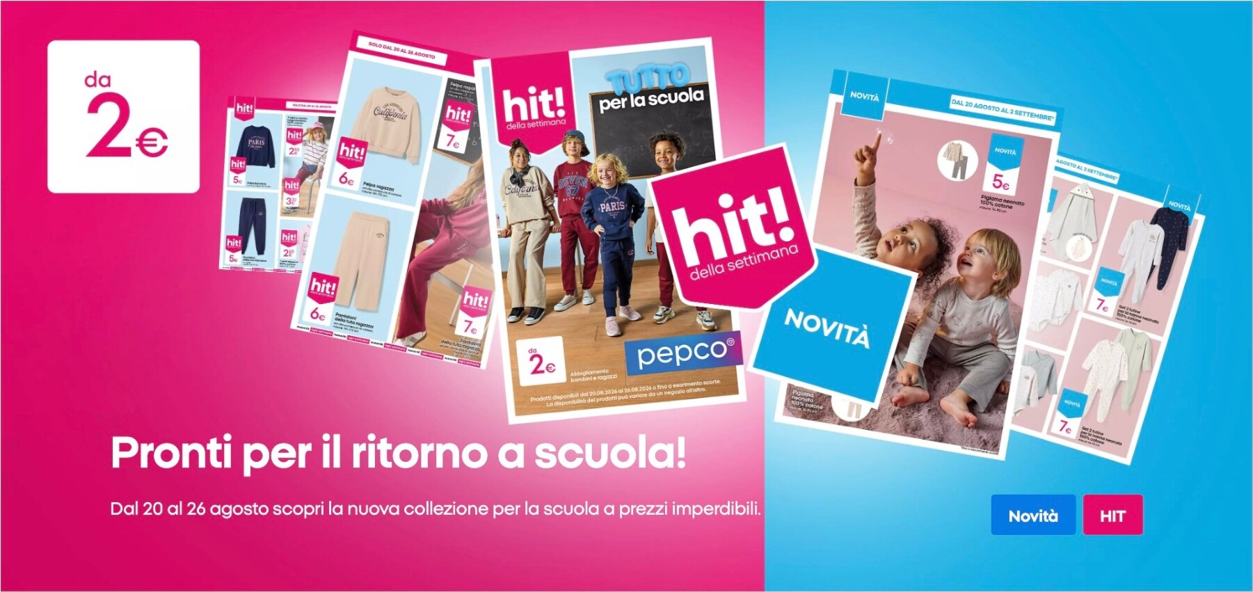 Volantino attuale di Pepco valido dal giovedì 20/08/2026 al mercoledì 26/08/2026