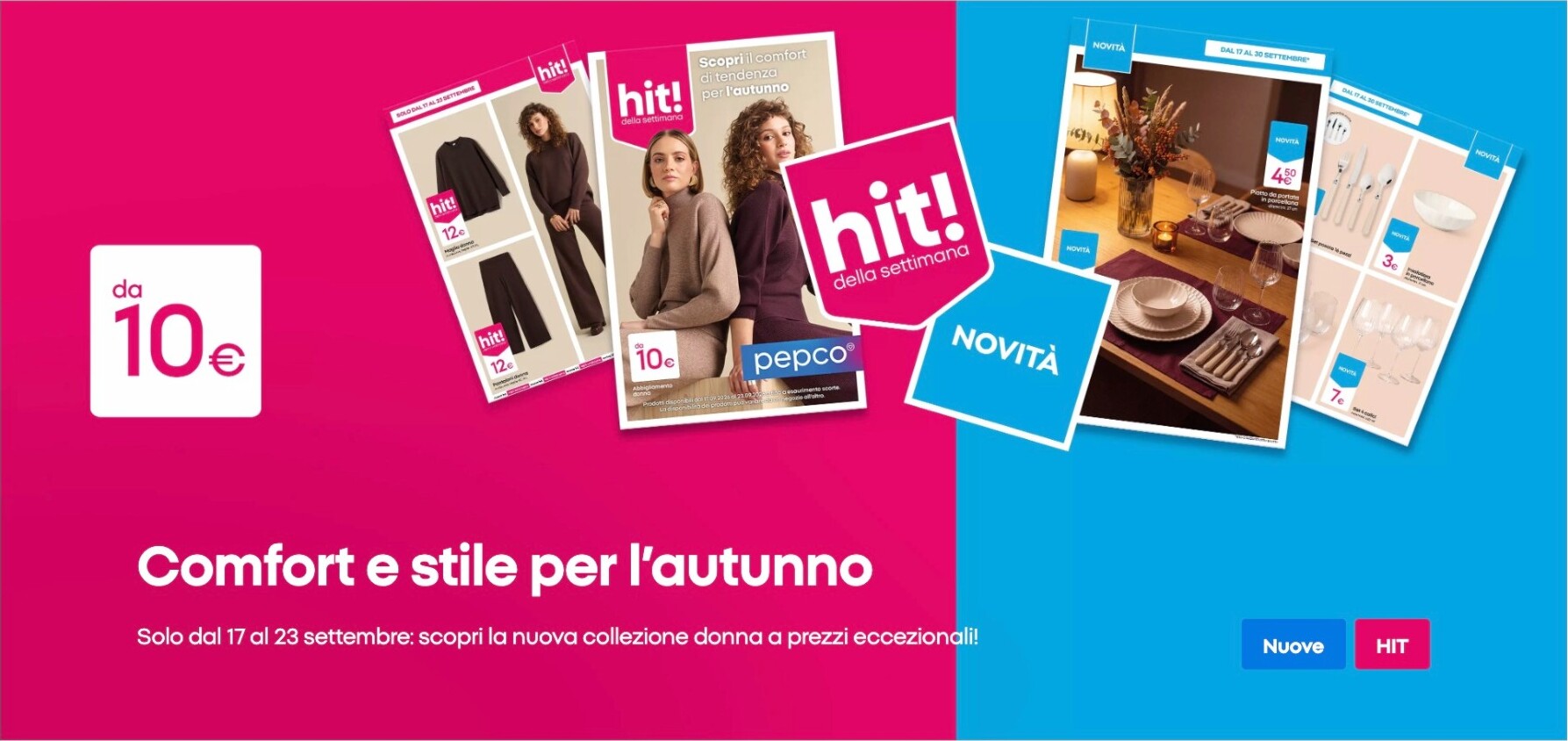 Volantino attuale di Pepco valido dal giovedì 17/09/2026 al mercoledì 23/09/2026