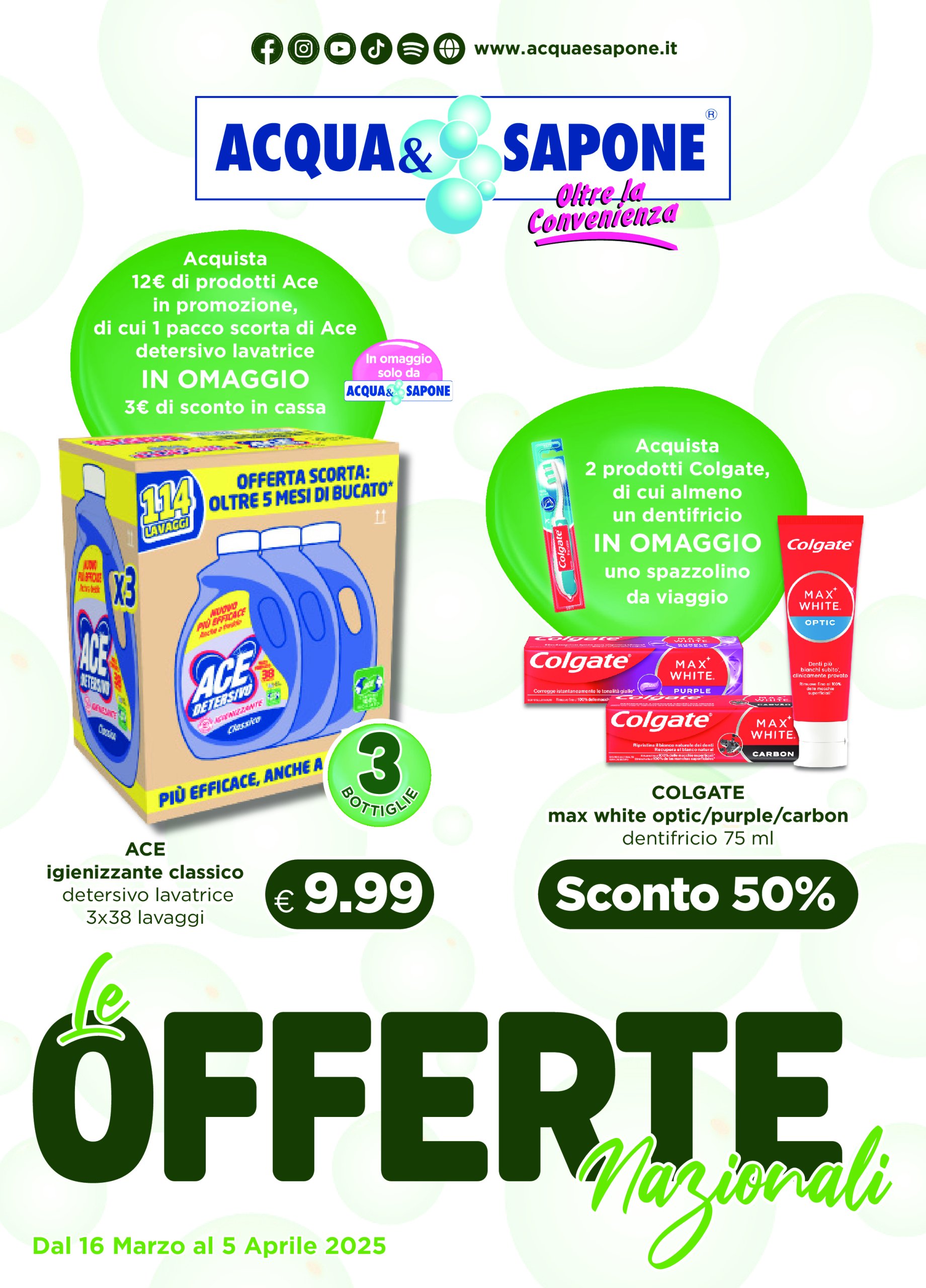 Volantino Saponi e Profumi valido dal 16/03 al 05/04