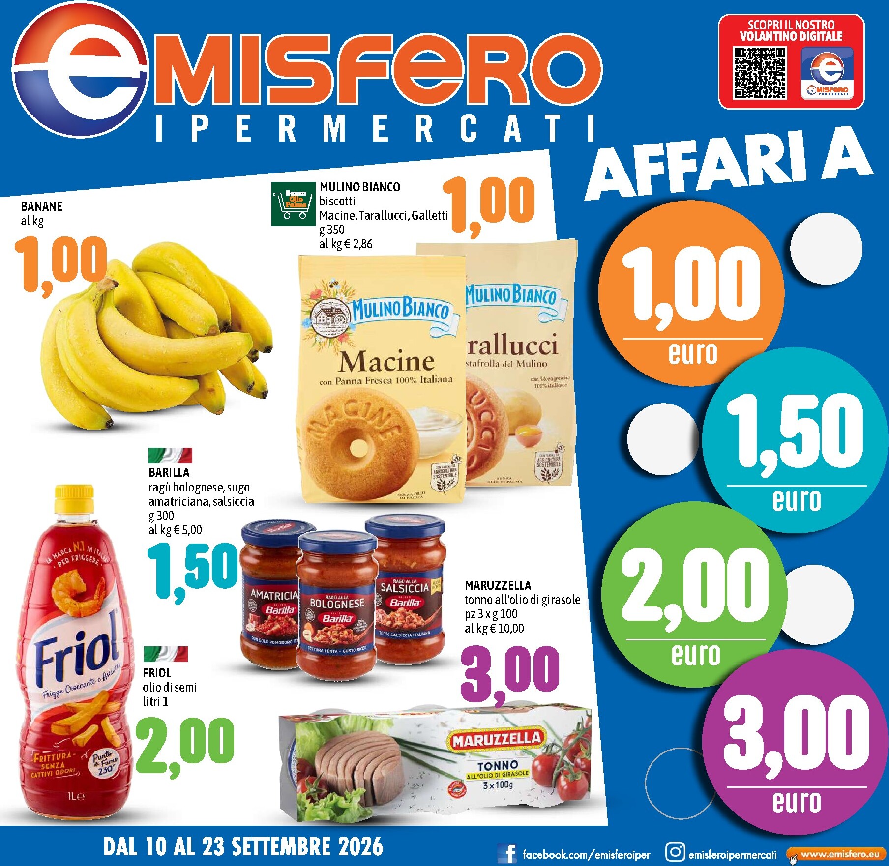 Volantino attuale di Emisfero valido dal giovedì 10/09/2026 al mercoledì 23/09/2026