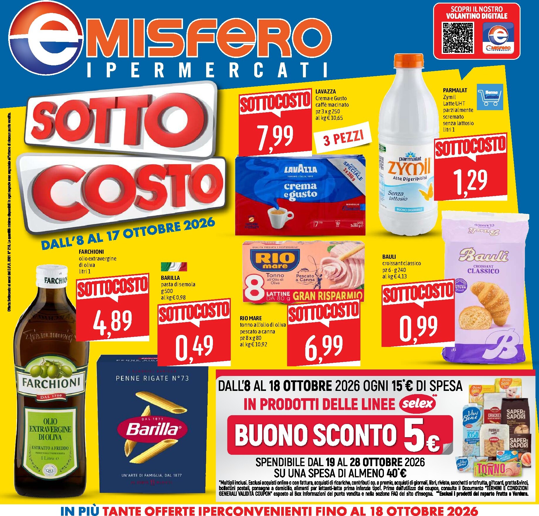Volantino attuale di Emisfero valido dal giovedì 08/10/2026 al sabato 17/10/2026