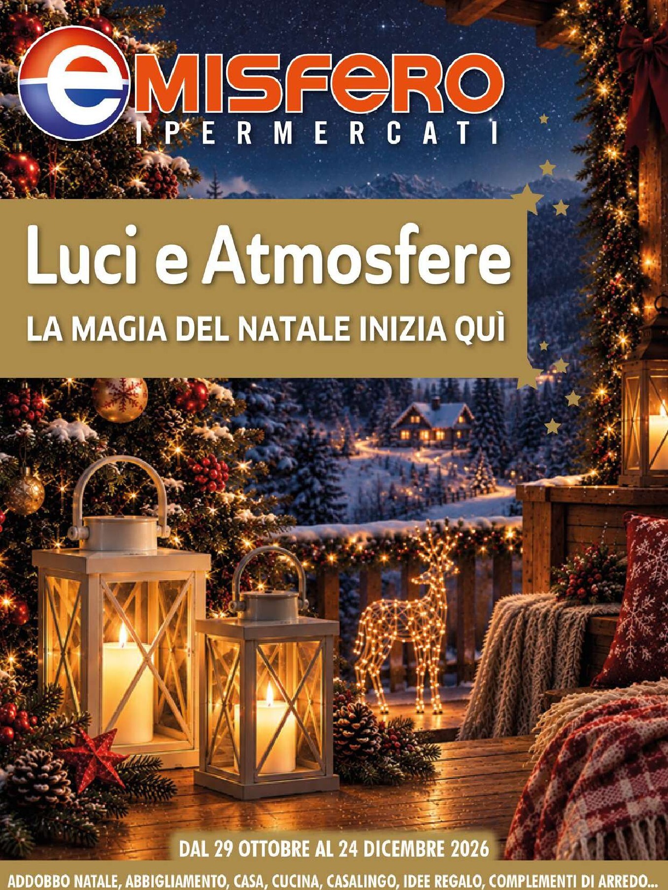 Volantino attuale di Emisfero - Catalogo idea regalo valido dal giovedì 29/10/2026 al giovedì 24/12/2026