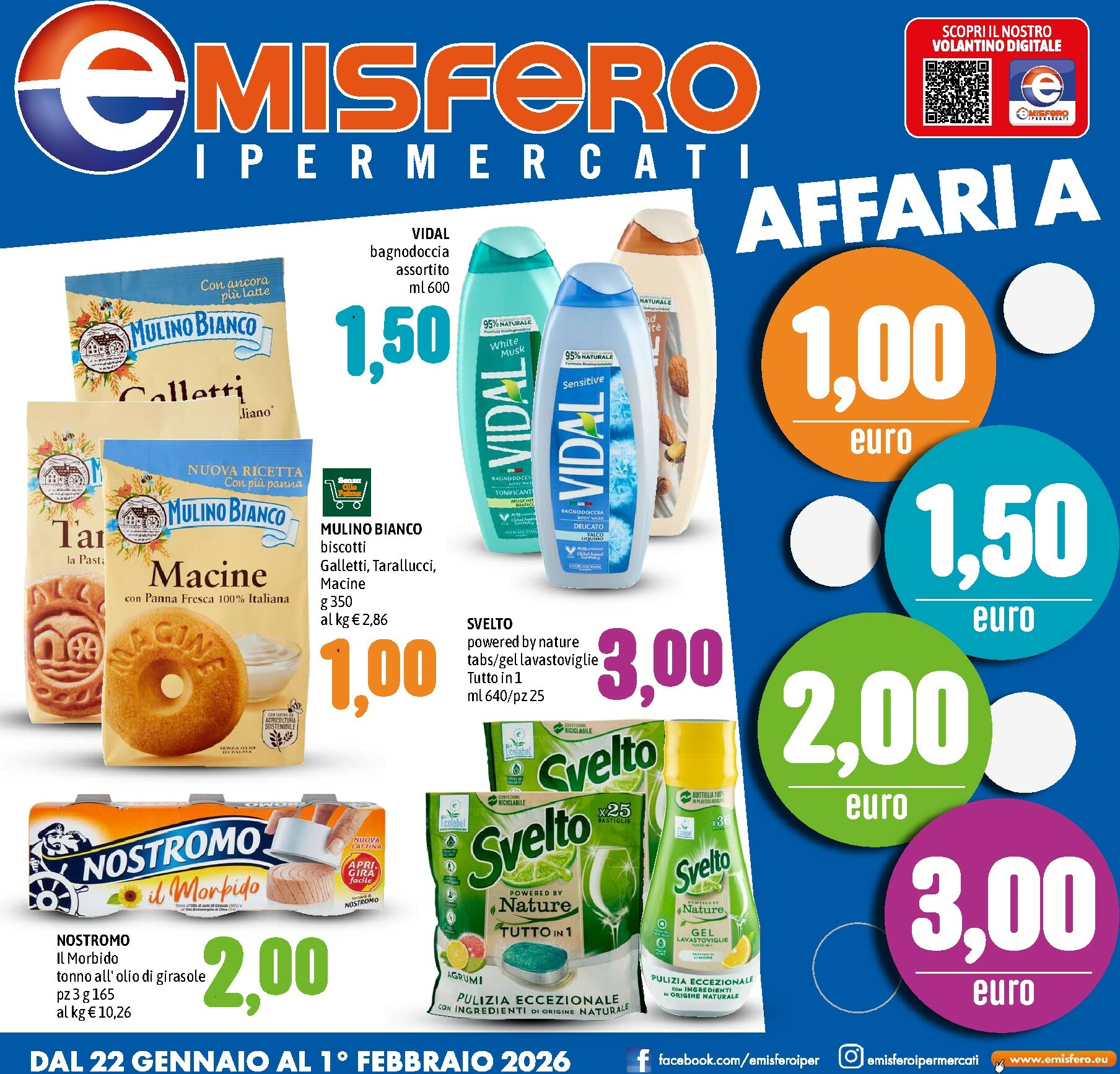 Volantino Emisfero valido dal 22/01 al 01/02