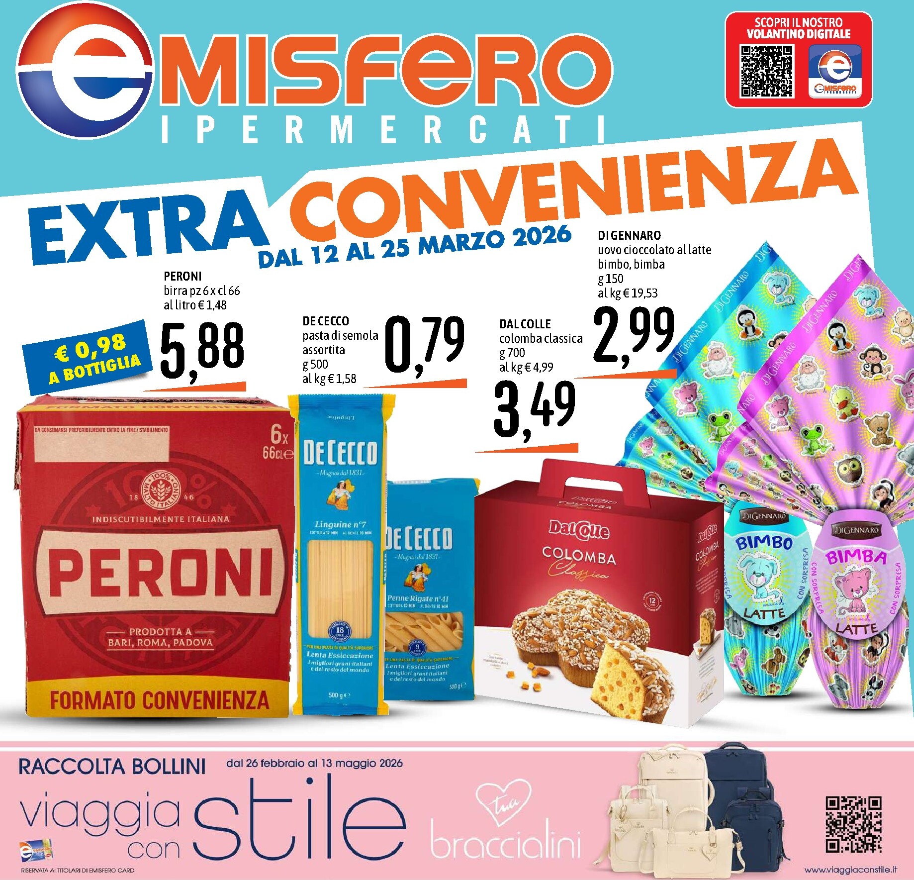 Volantino Emisfero valido dal 12/03/2026 al 25/03/2026