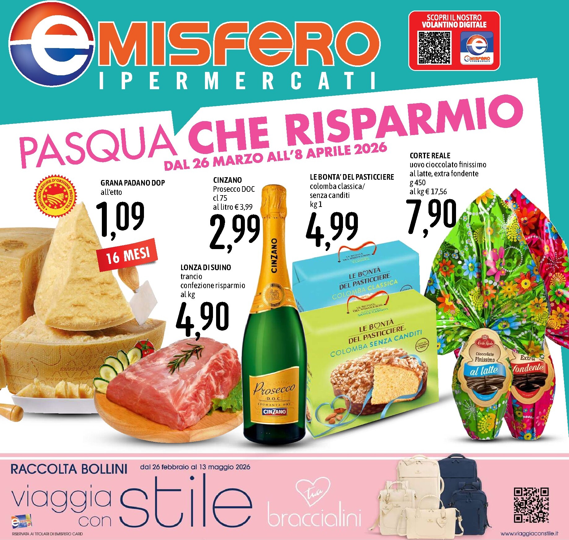 Volantino Emisfero valido dal 26/03/2026 al 08/04/2026