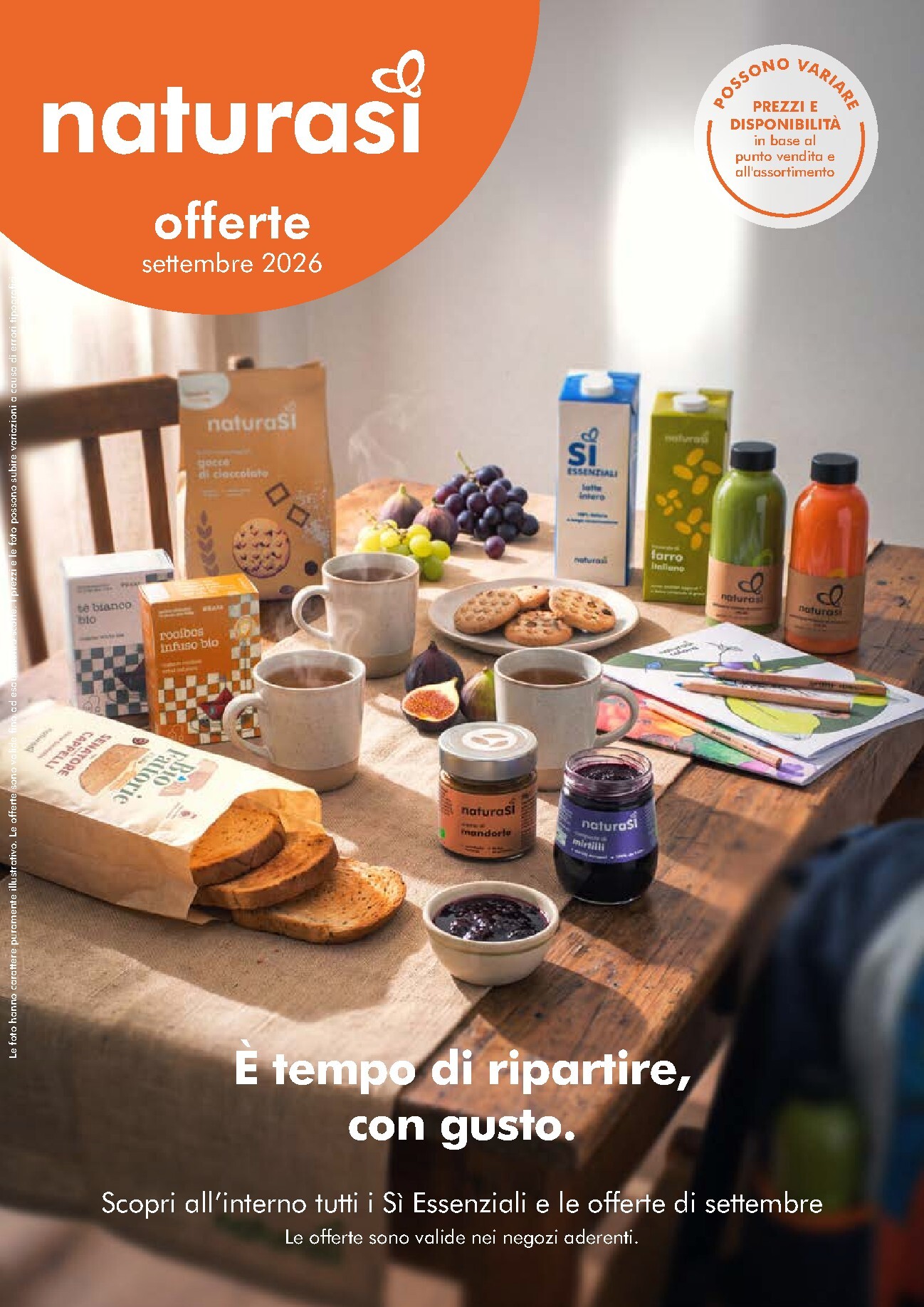 Volantino attuale di NaturaSì valido dal mercoledì 09/09/2026 al martedì 06/10/2026
