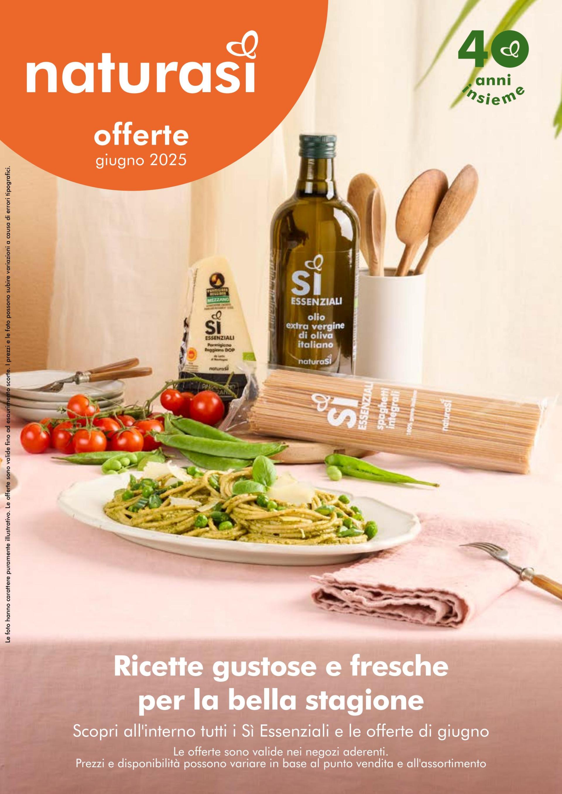 Volantino NaturaSì valido dal 28/05 al 01/07