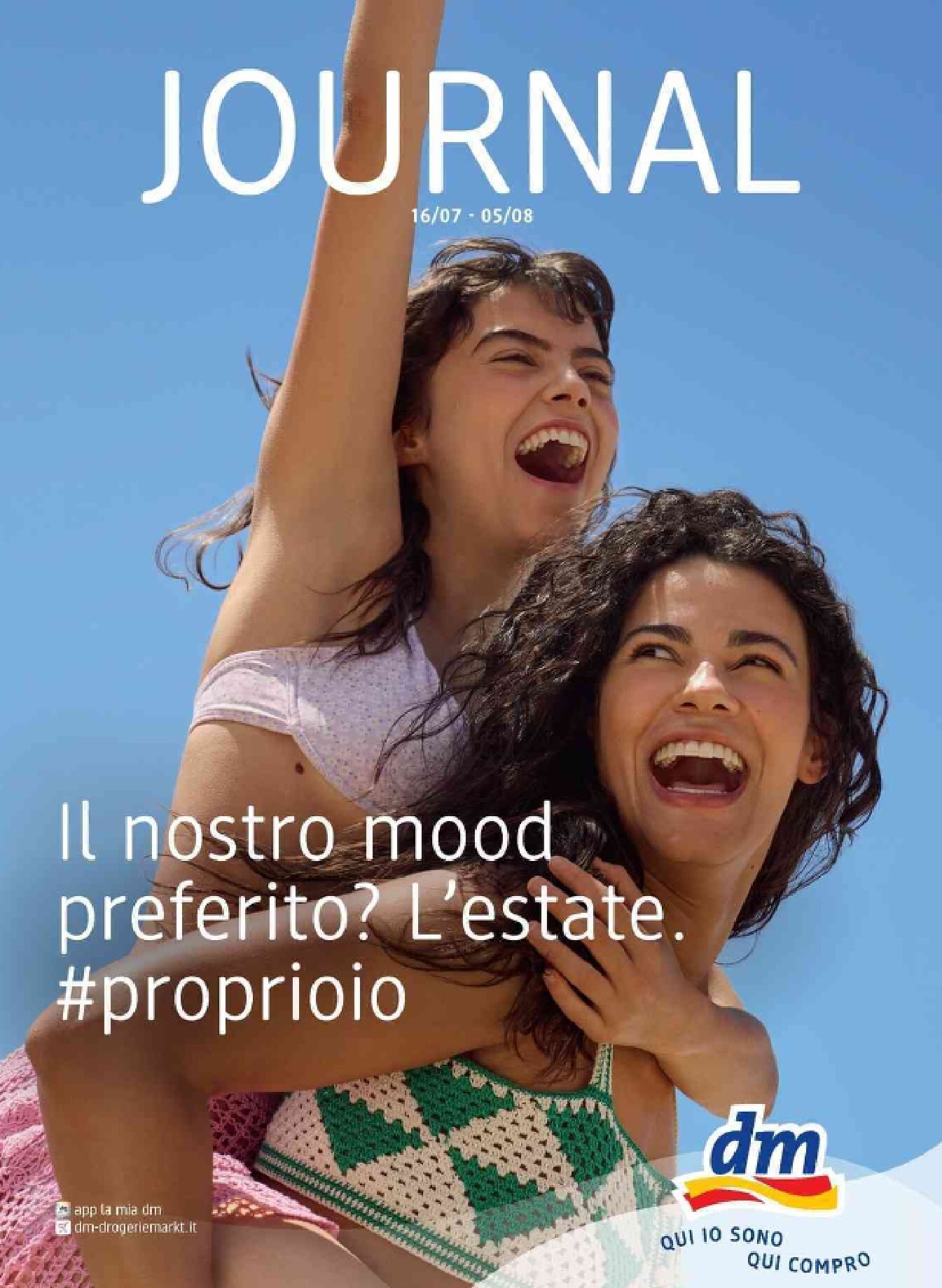 Volantino futuro dm drogerie markt - Journal valido dal giovedì 16/07/2026 al mercoledì 05/08/2026