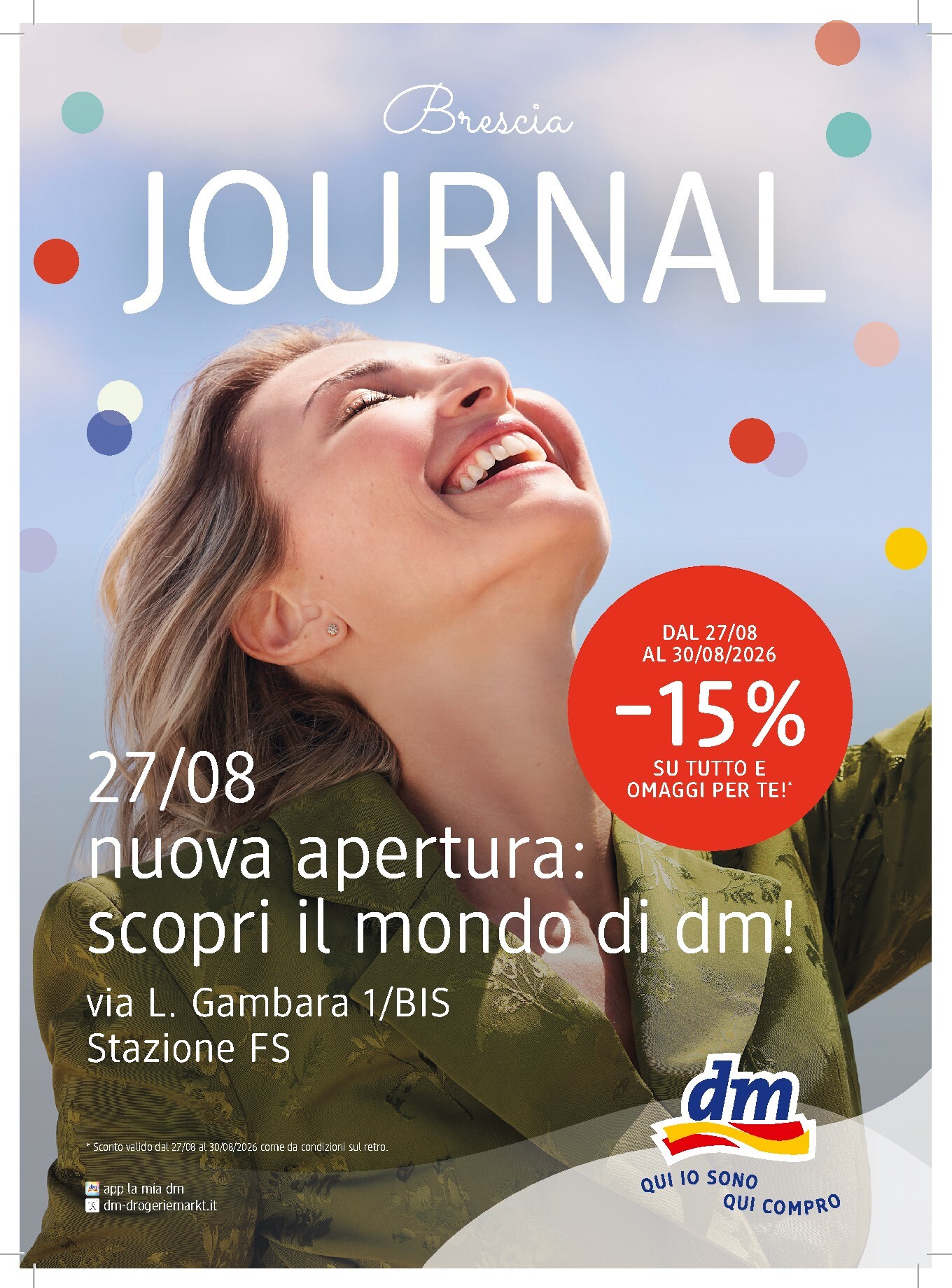 Volantino attuale di dm drogerie markt valido dal mercoledì 12/08/2026 al domenica 30/08/2026