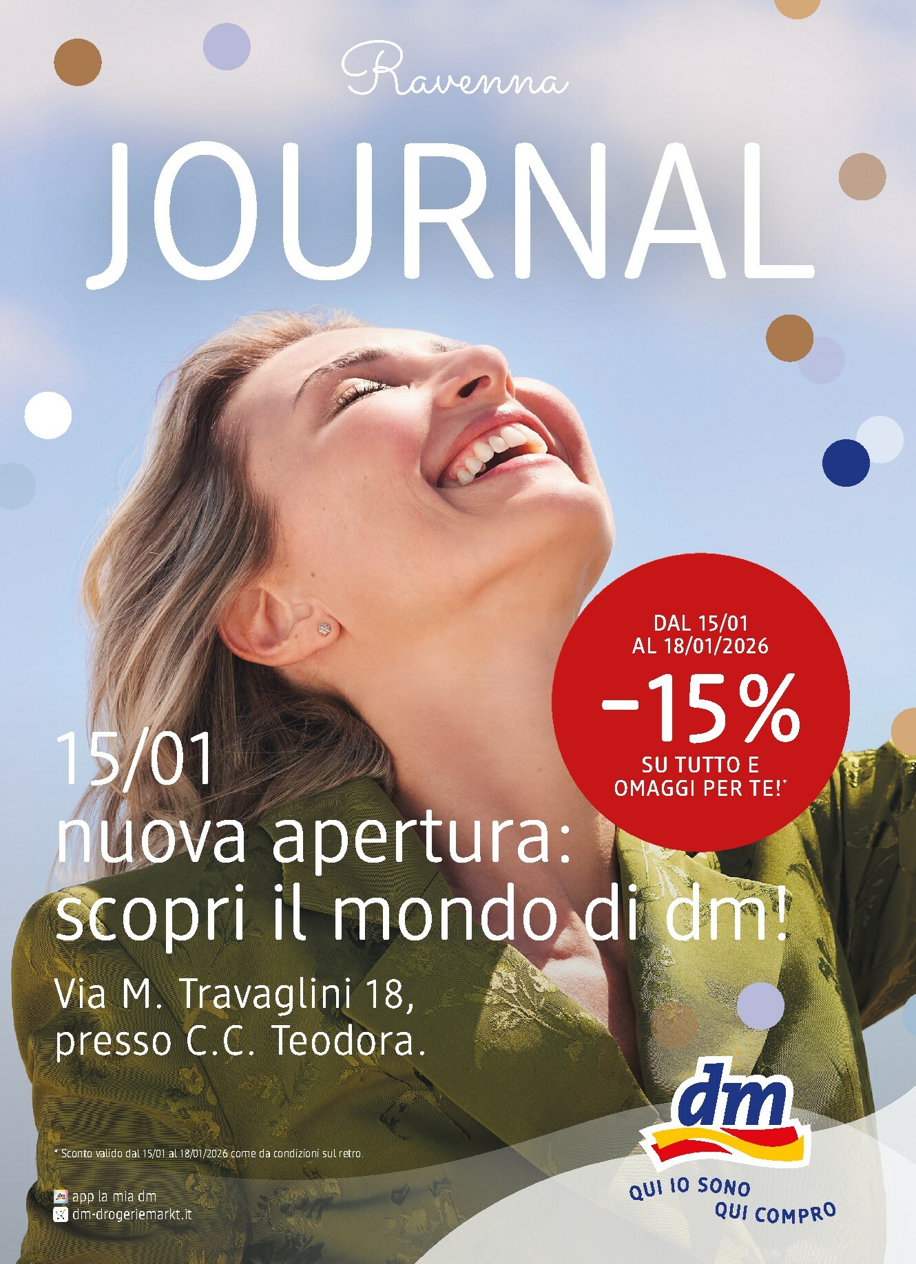 Volantino dm drogerie markt valido dal 15/01 al 18/01