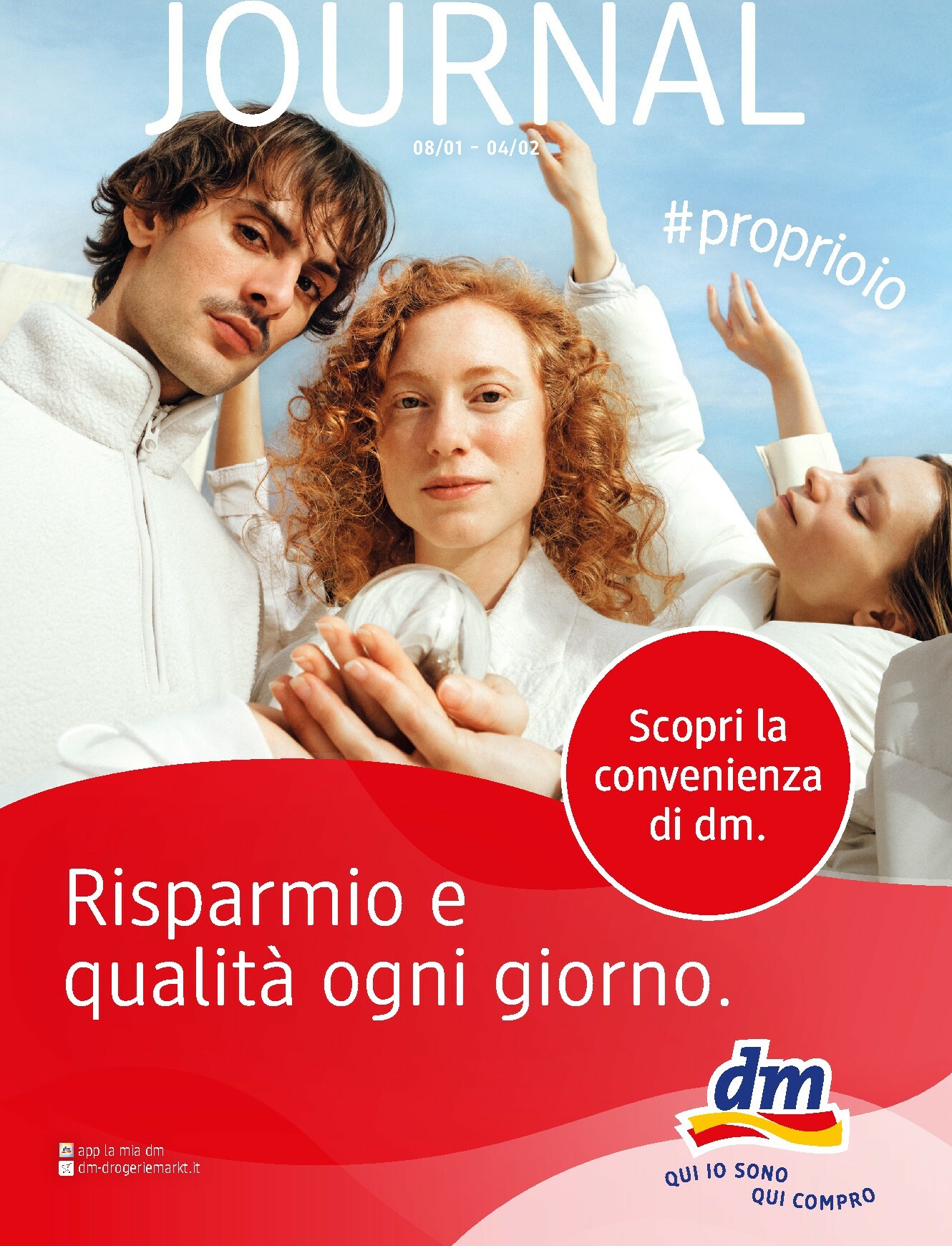 Volantino dm drogerie markt valido dal 08/01 al 04/02