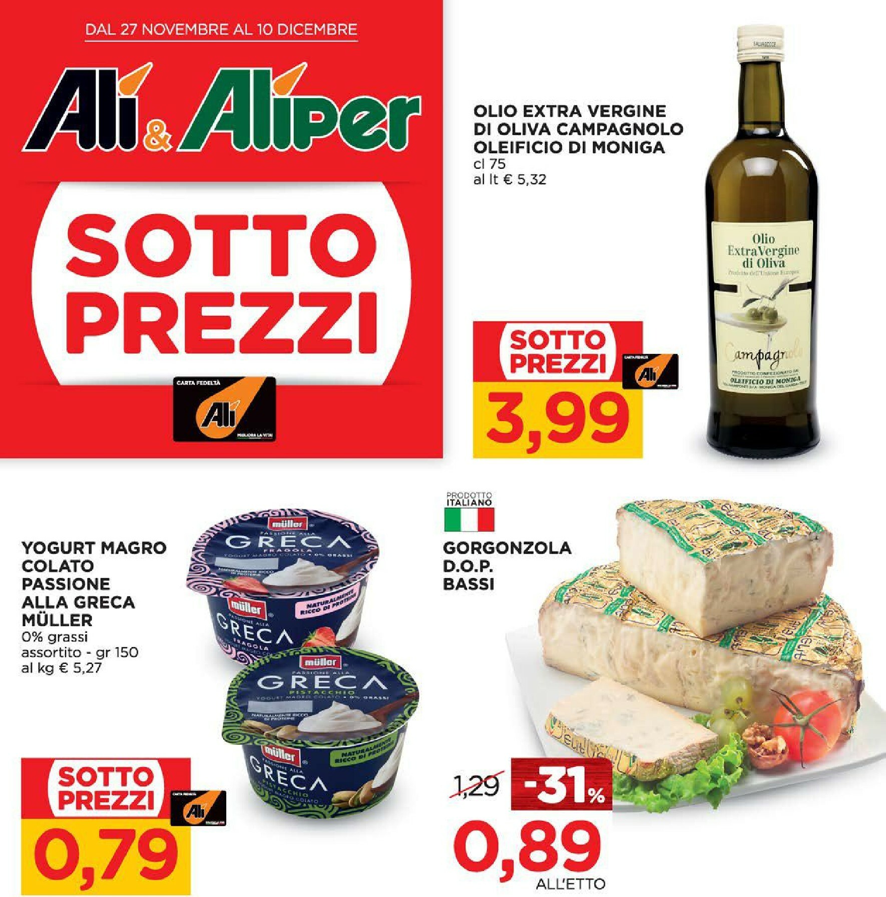 Volantino Ali - Aliper valido dal 27/11 al 10/12