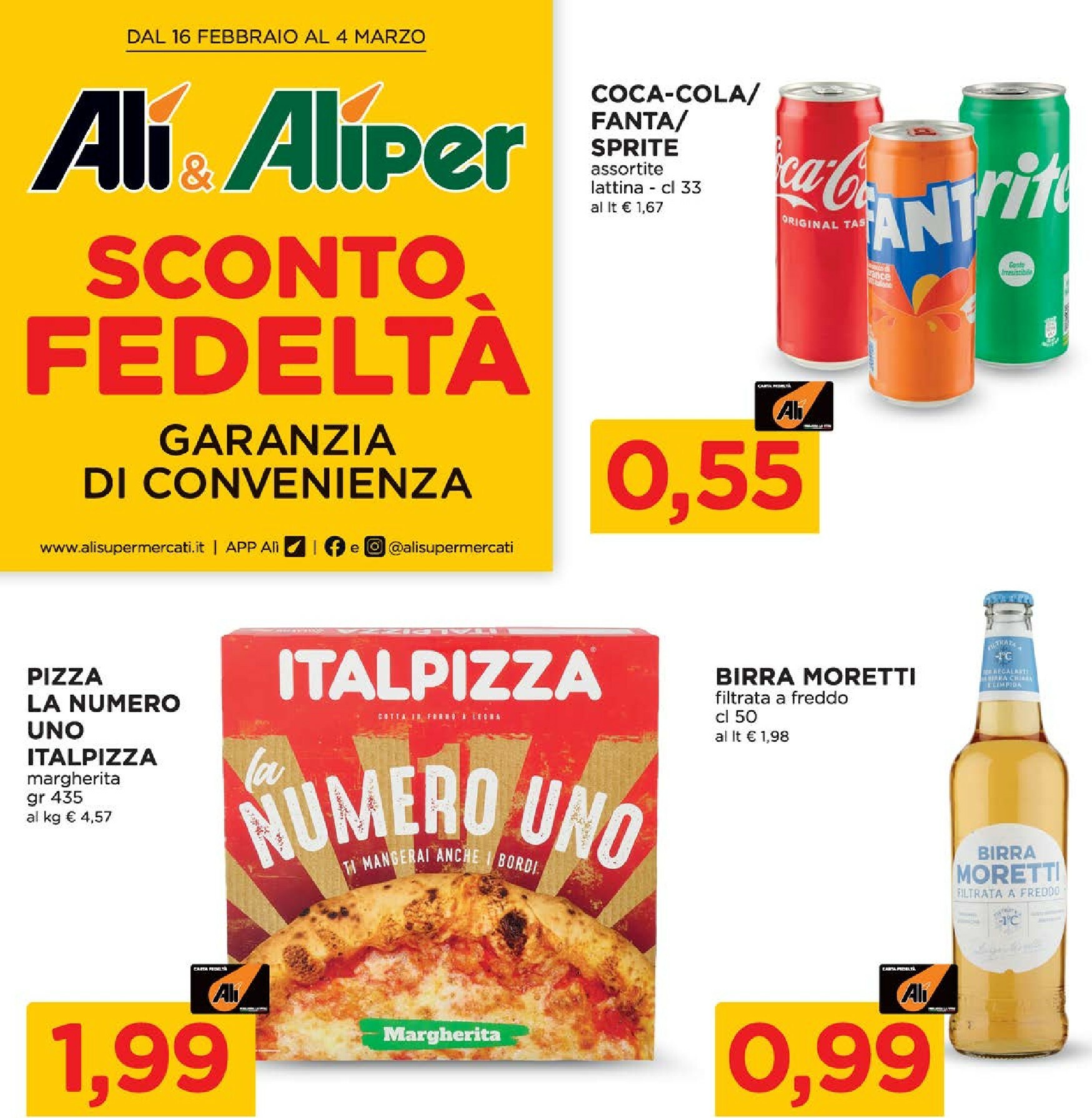 Volantino Ali - Aliper valido dal 16/02/2026 al 04/03/2026