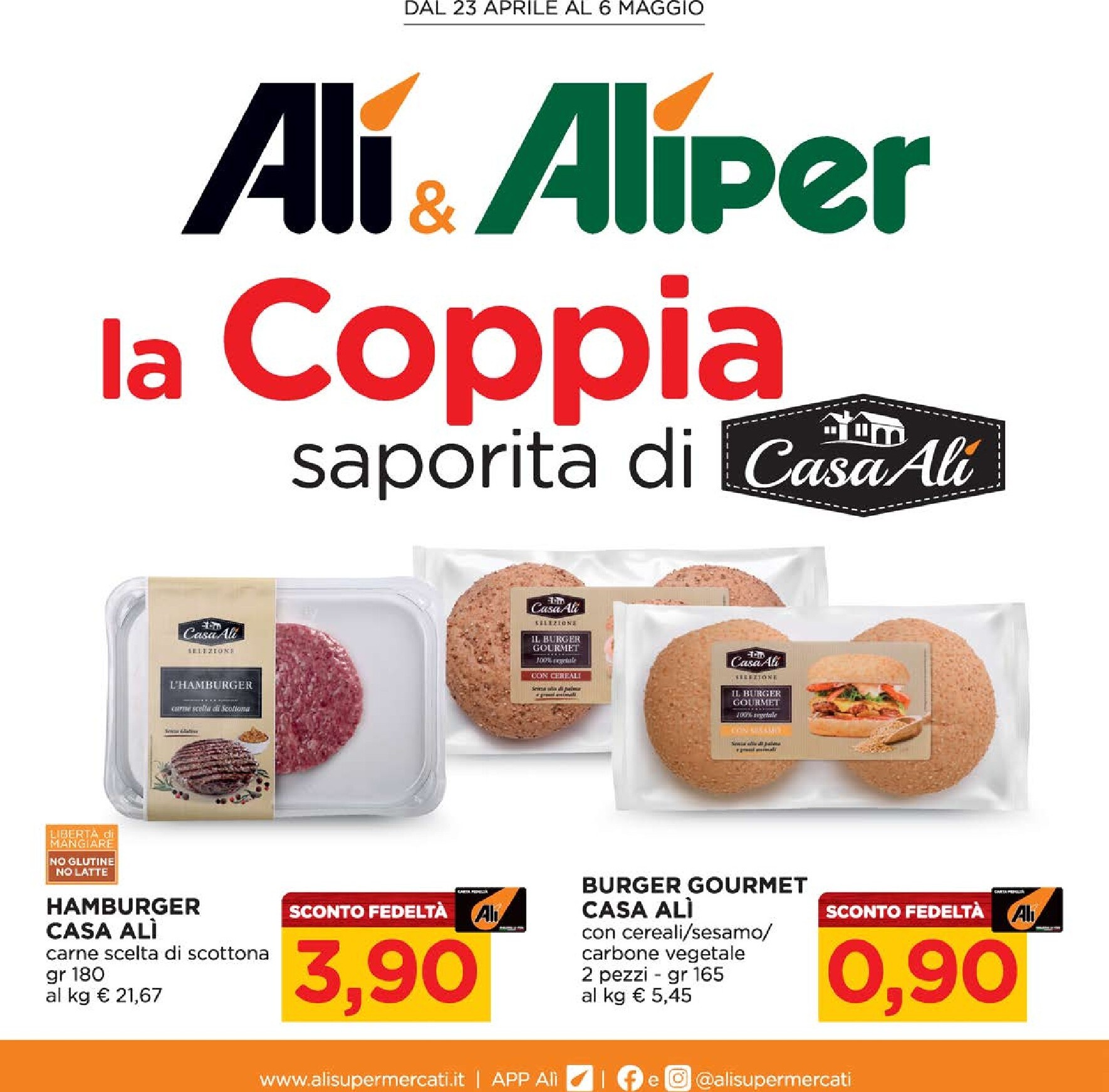 Volantino attuale di Ali - Aliper valido dal giovedì 23/04/2026 al mercoledì 06/05/2026