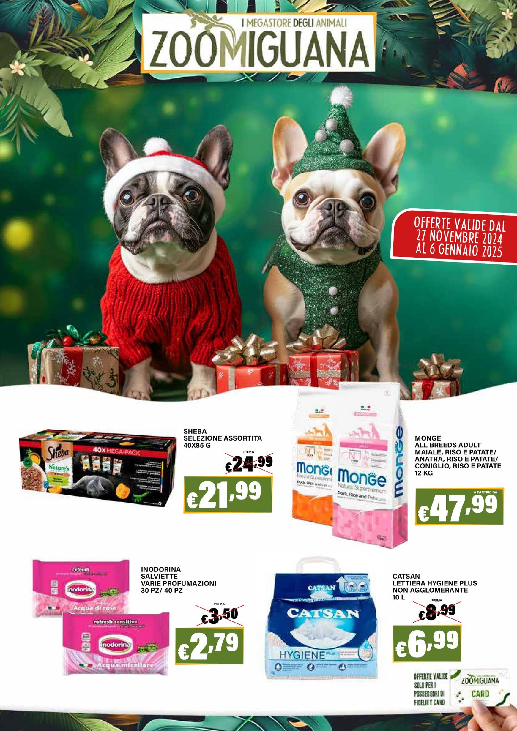Volantino Zoomiguana - Black Friday valido dal 27/11 al 06/01