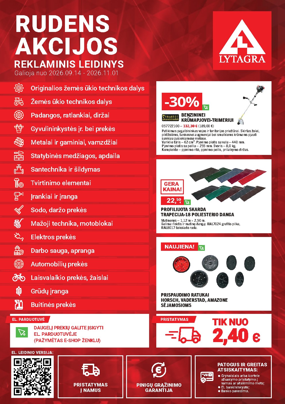 LYTAGRA - Rudens leidinys 2026 (2026-10-01 - 2026-11-01)