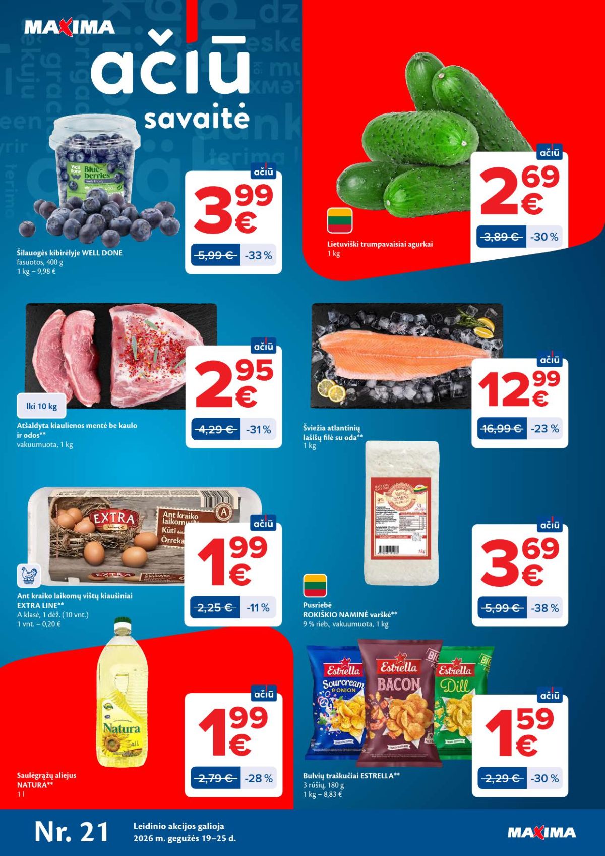 MAXIMA - Kaininis leidinys Nr.21 (2026 05 19 - 2026 05 25)
