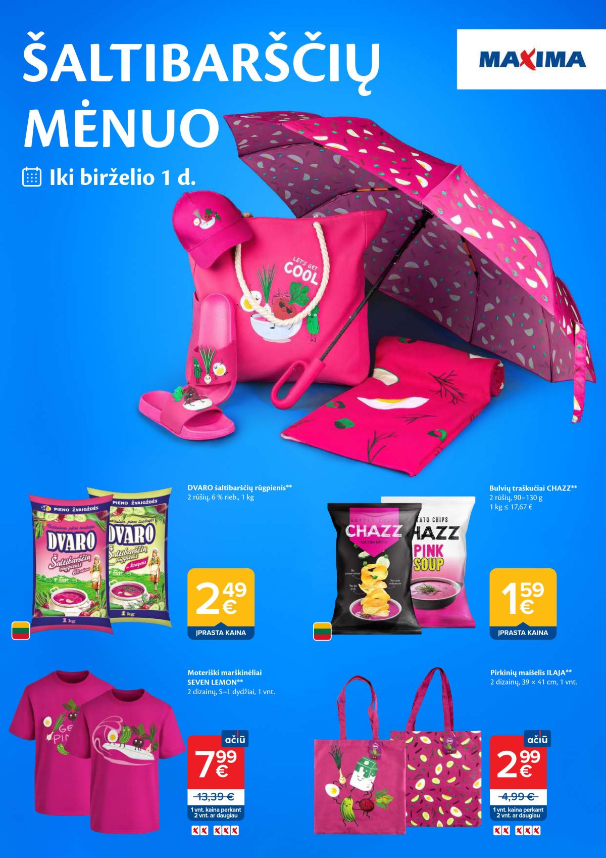 MAXIMA - ŠALTIBARŠČIŲ MĖNUO (2026 04 21 - 2026 06 01)