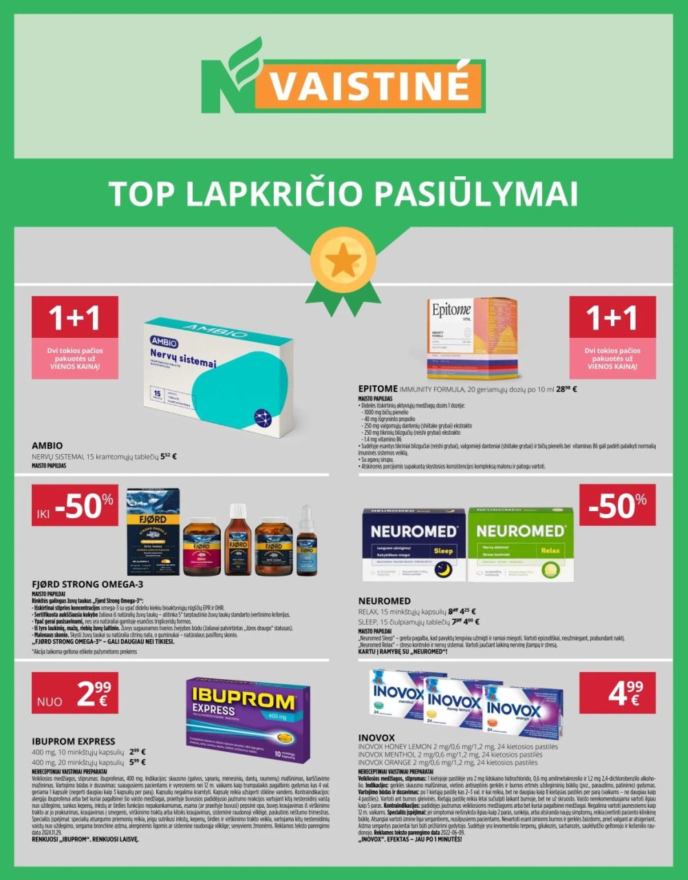 NVAISTINĖ (2025 11 01 - 2025 11 30)