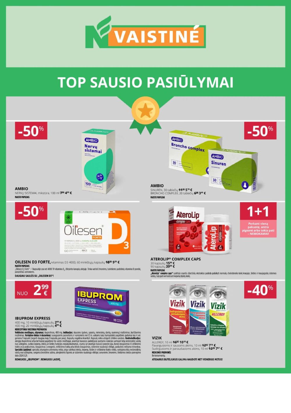 NVAISTINĖ (2026 01 01 - 2026 01 31)