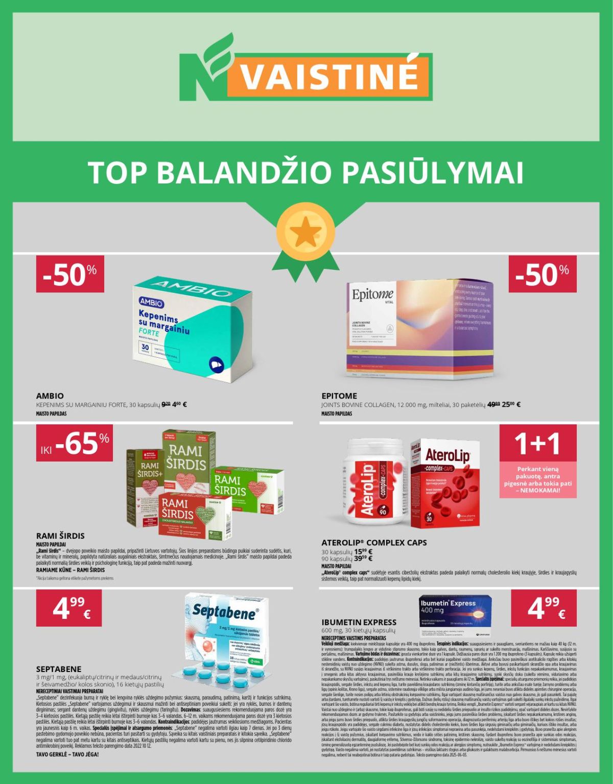 NVAISTINĖ (2026 04 01 - 2026 04 30)