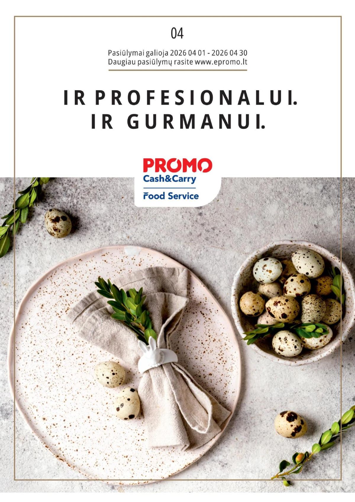 PROMO Cash&Carry (2026 04 01 - 2026 04 30)