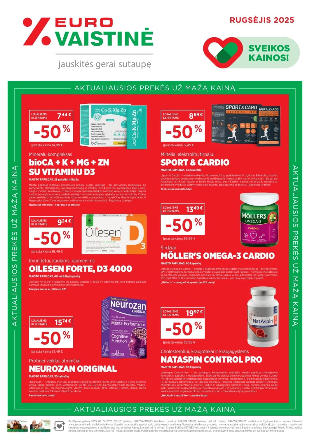 EUROVAISTINĖ (2025 09 01 - 2025 09 30)