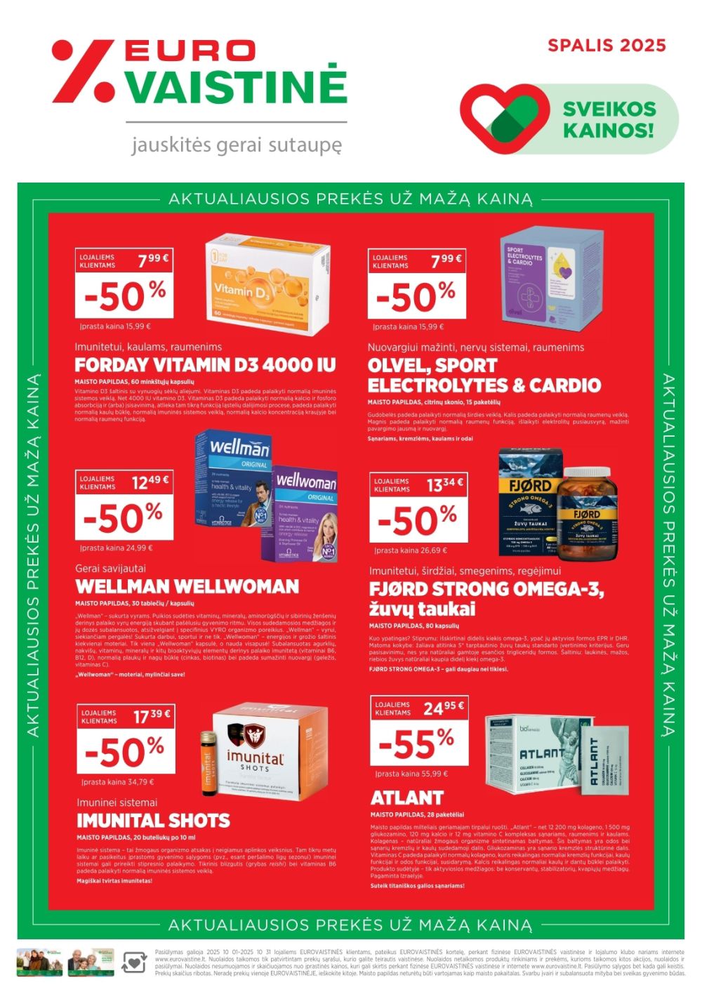 EUROVAISTINĖ (2025 10 01 - 2025 10 31)