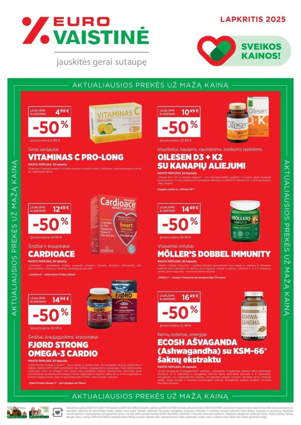 EUROVAISTINĖ (2025 11 01 - 2025 11 30)