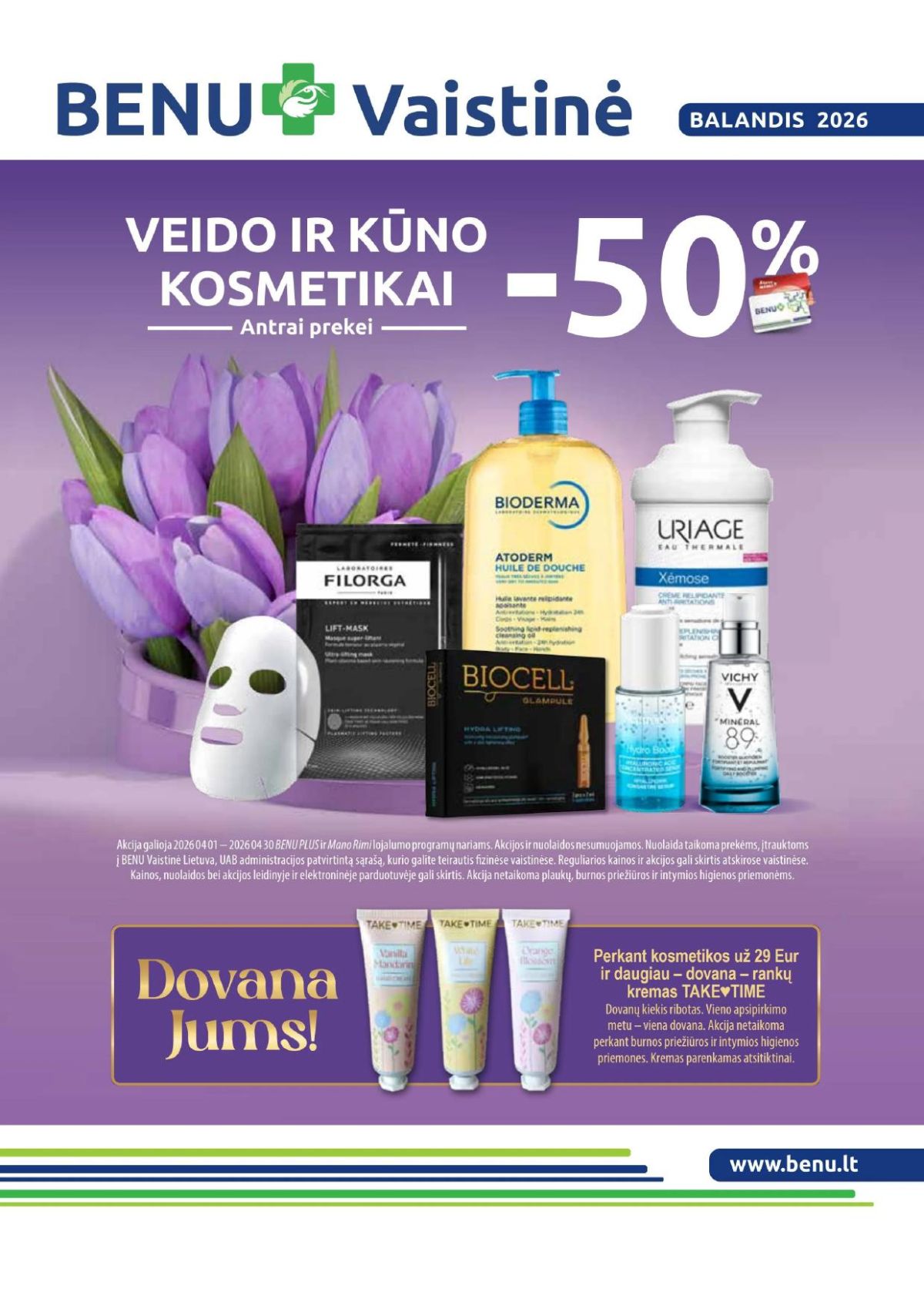 BENU VAISTINĖ (2026 04 01 - 2026 04 30)