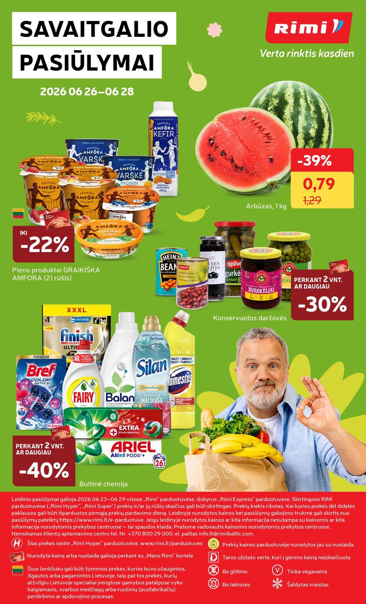 RIMI - Leidinys Nr.26 (2026 06 23 - 2026 06 29) - Savaitgalio pasiūlymai
