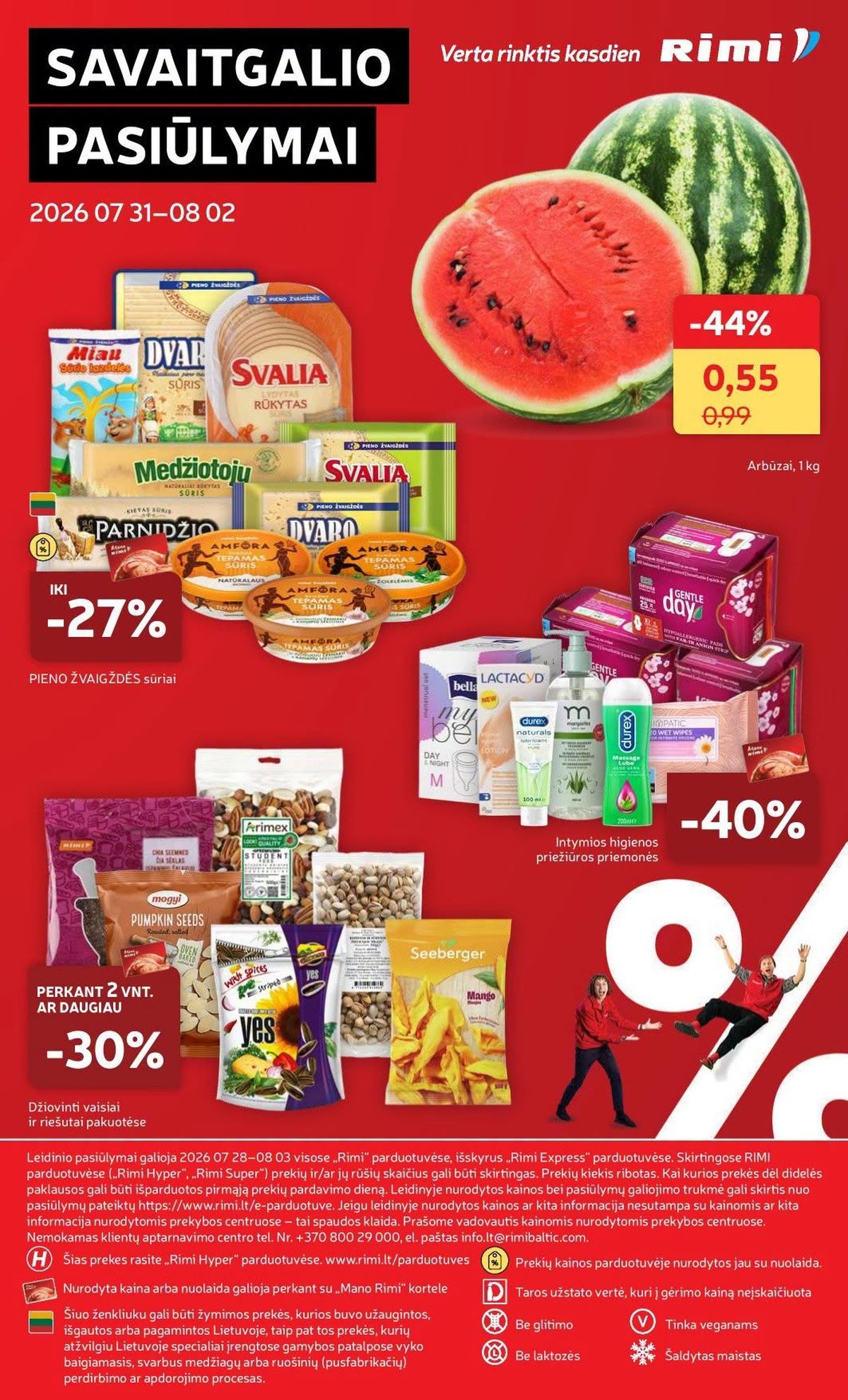 RIMI - Leidinys Nr.31 (2026 07 28 - 2026 08 03) - Savaitgalio pasiūlymai