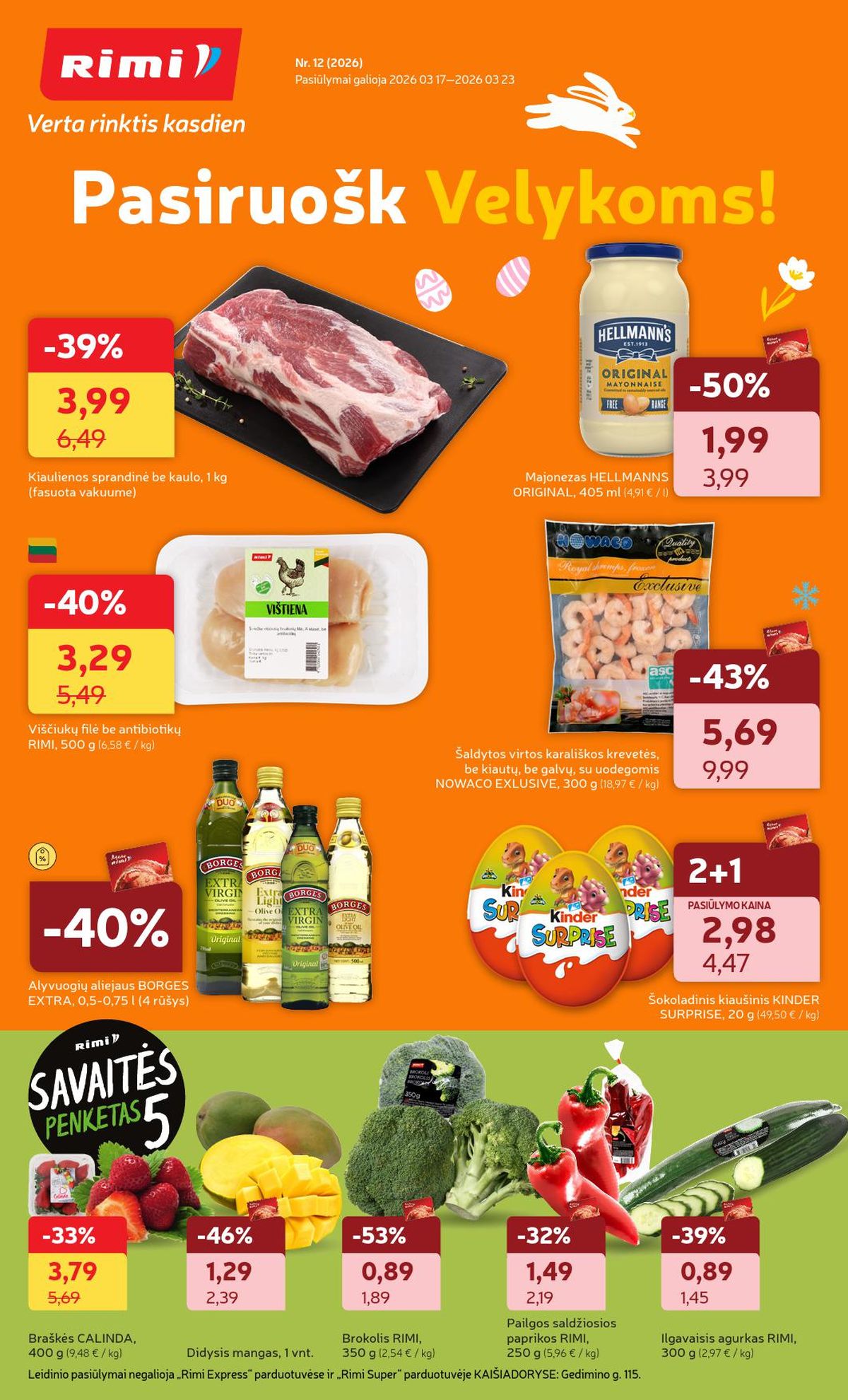 RIMI - Leidinys Nr.12 (2026 03 17 - 2026 03 23)
