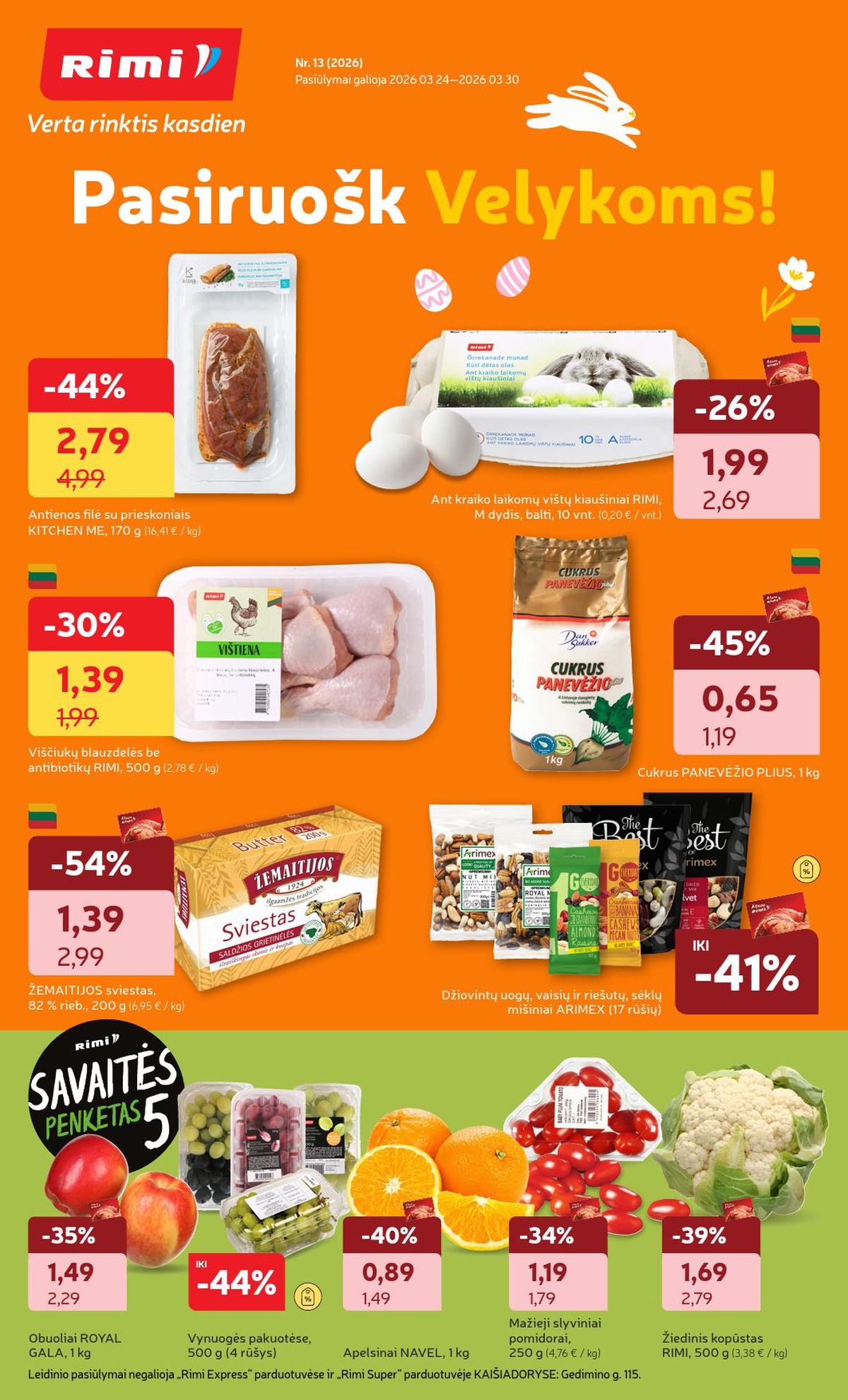 RIMI - Leidinys Nr.13 (2026 03 24 - 2026 03 30)