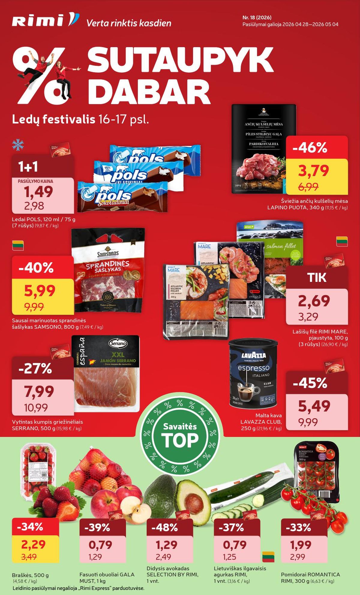 RIMI - Leidinys Nr.18 (2026 04 28 - 2026 05 04)