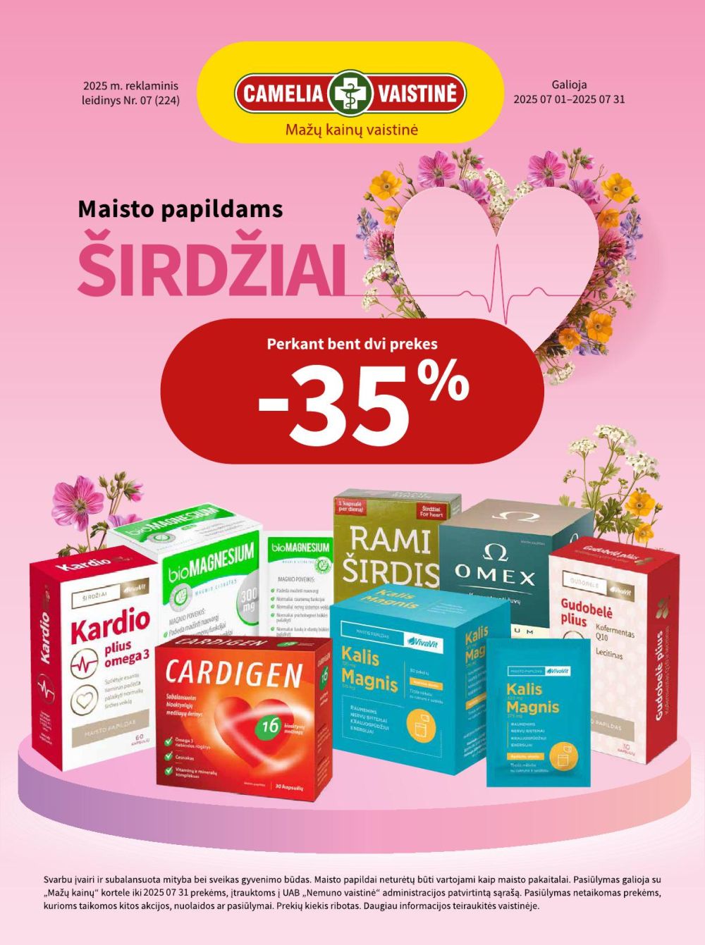 CAMELIA - Leidinys Nr.07 (2025 07 01 - 2025 07 31)