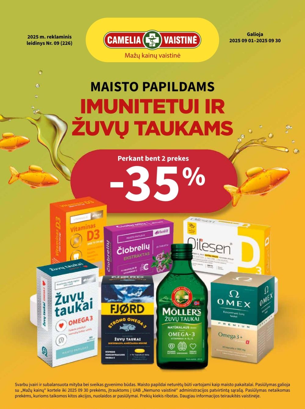 CAMELIA - Leidinys Nr.09 (2025 09 01 - 2025 09 30)