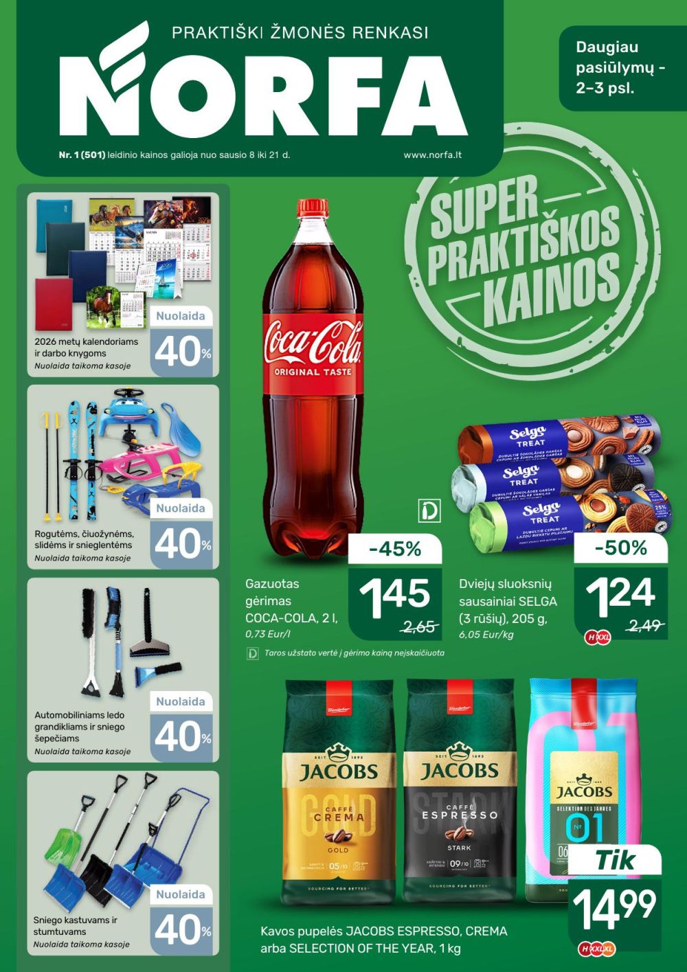 NORFA - Leidinys Nr.1 (2026 01 08 - 2026 01 21)
