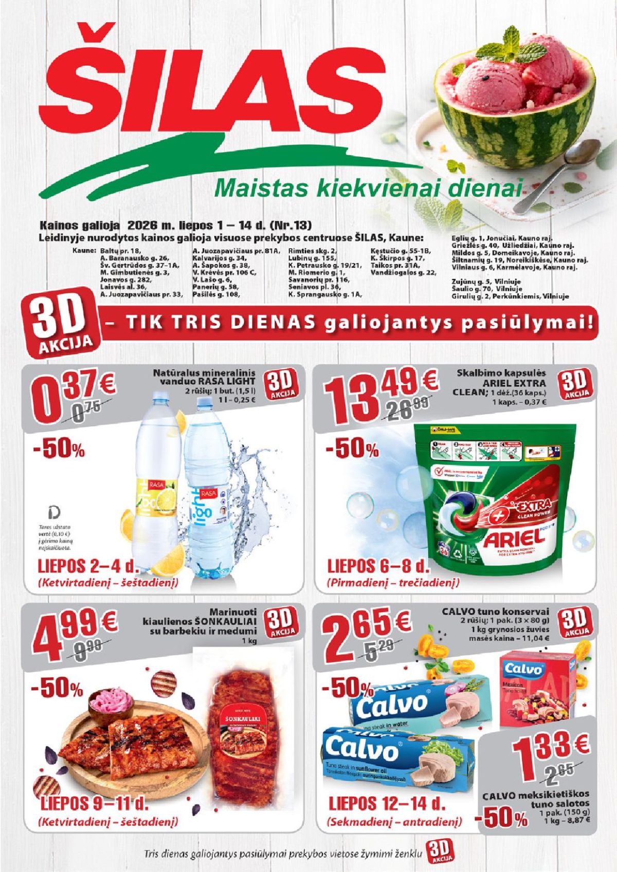 ŠILAS - Leidinys Nr.13 (2026 07 01 - 2026 07 14)