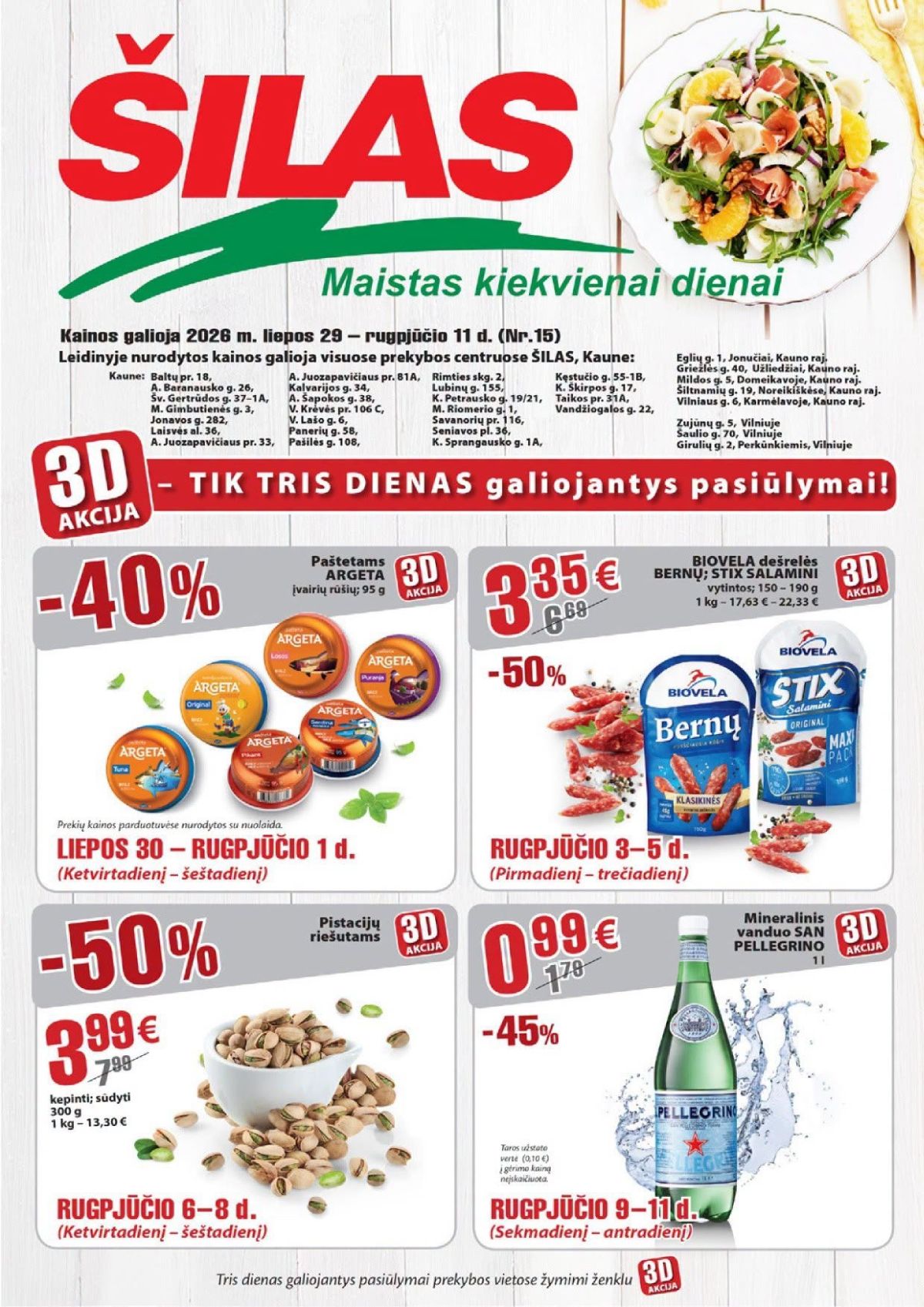 ŠILAS - Leidinys Nr.15 (2026 07 29 - 2026 08 11)