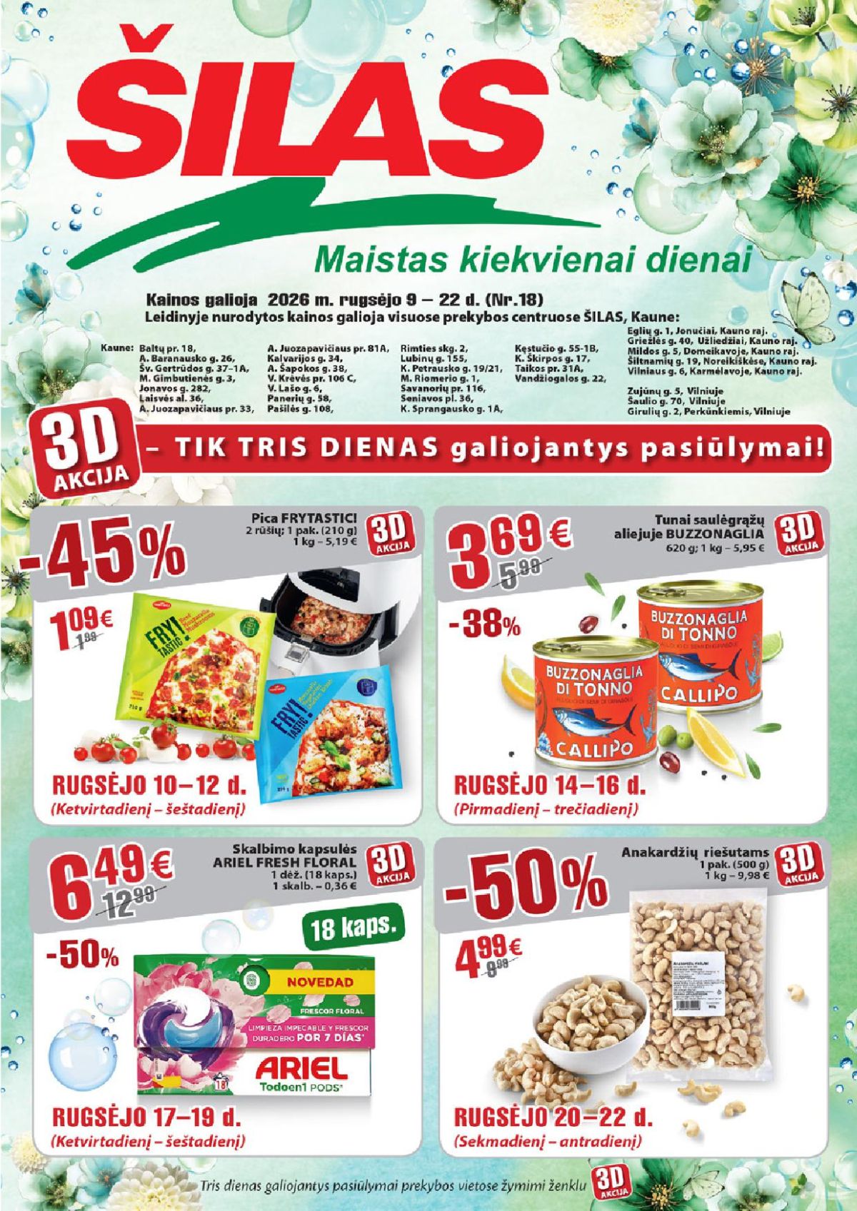 ŠILAS - Leidinys Nr.18 (2026 09 09 - 2026 09 22)