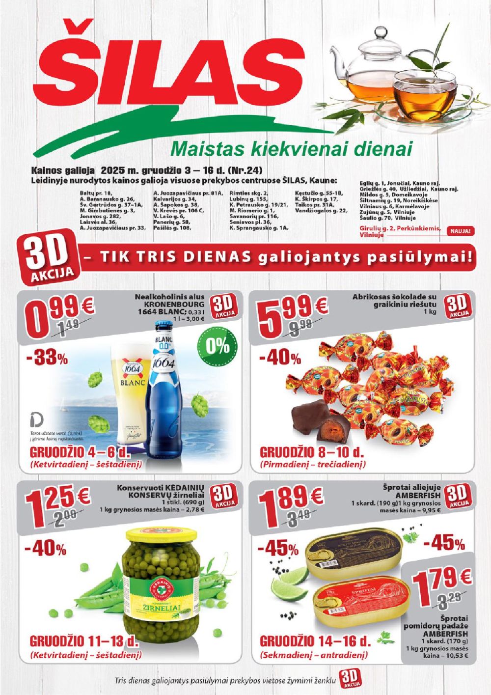 ŠILAS - Leidinys Nr.24 (2025 12 03 - 2025 12 16)