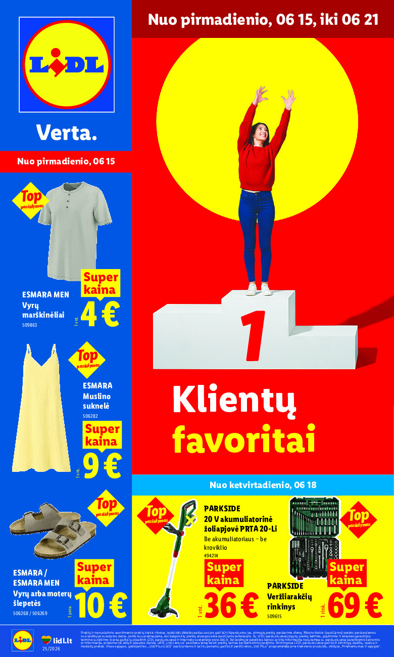 NE MAISTO PREKIŲ PASIŪLYMAI (2026-06-15 - 2026-06-21)