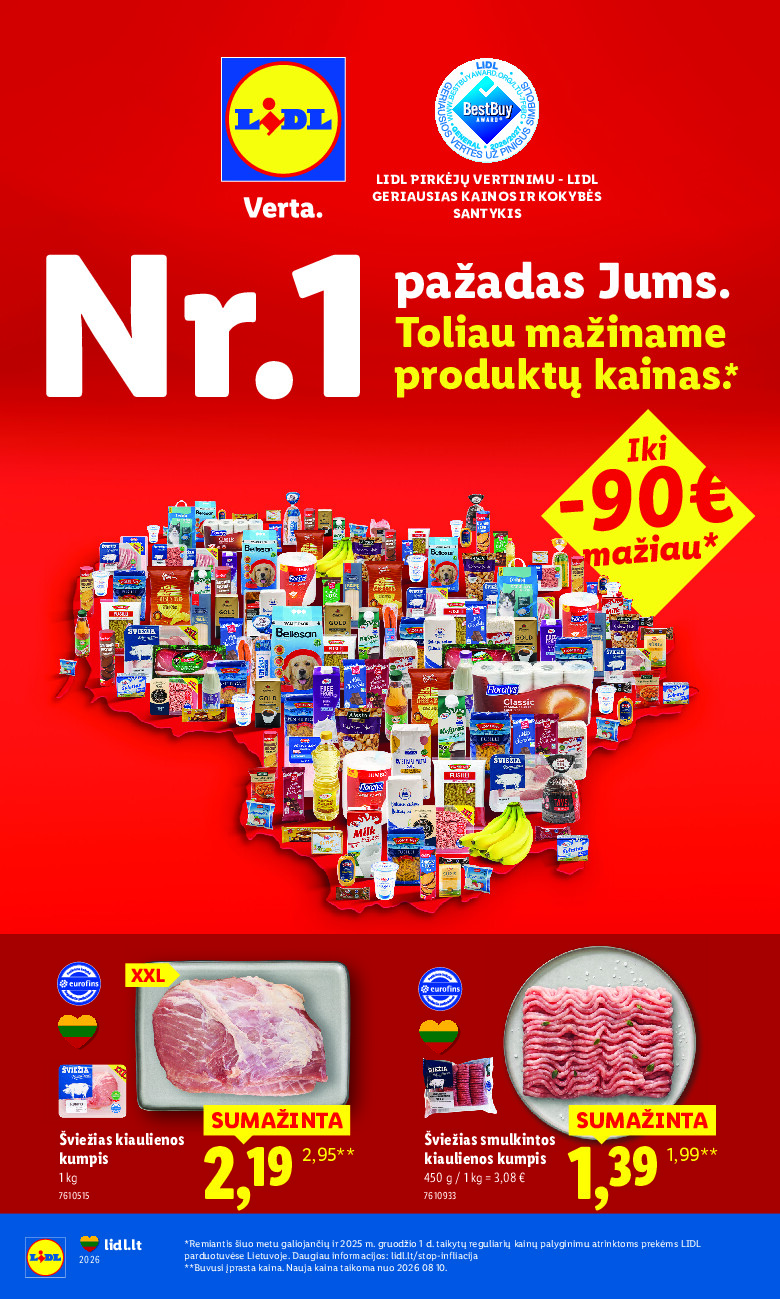 Nr. 1 pažadas Jums (2026-08-17 - 2026-10-04)