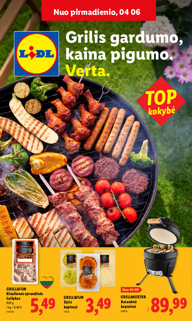 Grilio katalogas (2026-04-06 - 2026-08-31)