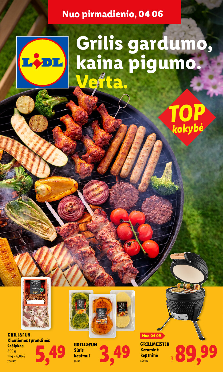 Grilio katalogas (2026-04-06 - 2026-08-31)