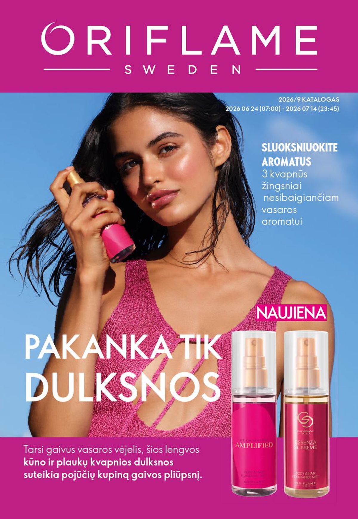 ORIFLAME - Katalogas (2026 06 24 - 2026 07 14)